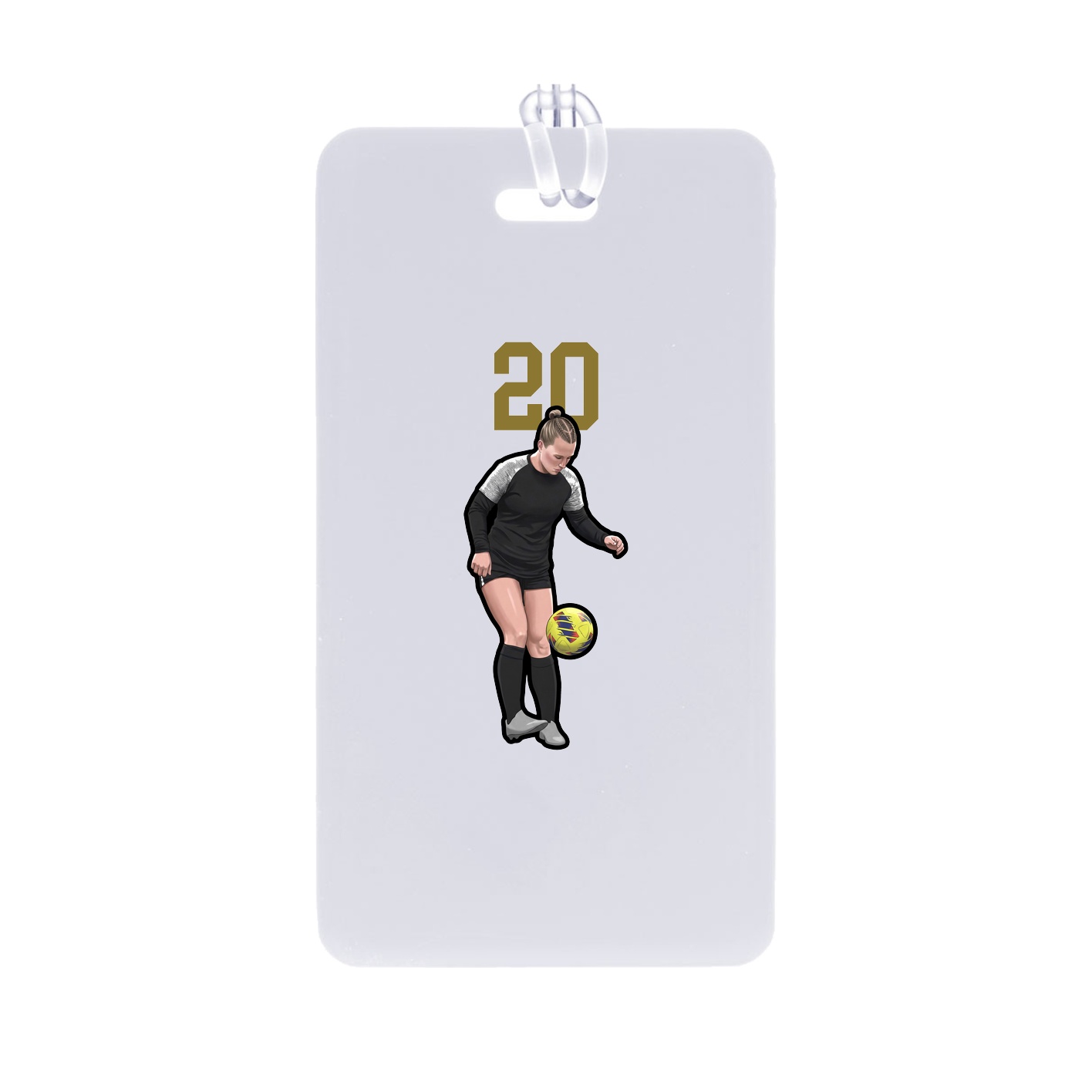 Bag Tag — Number Top in Classic