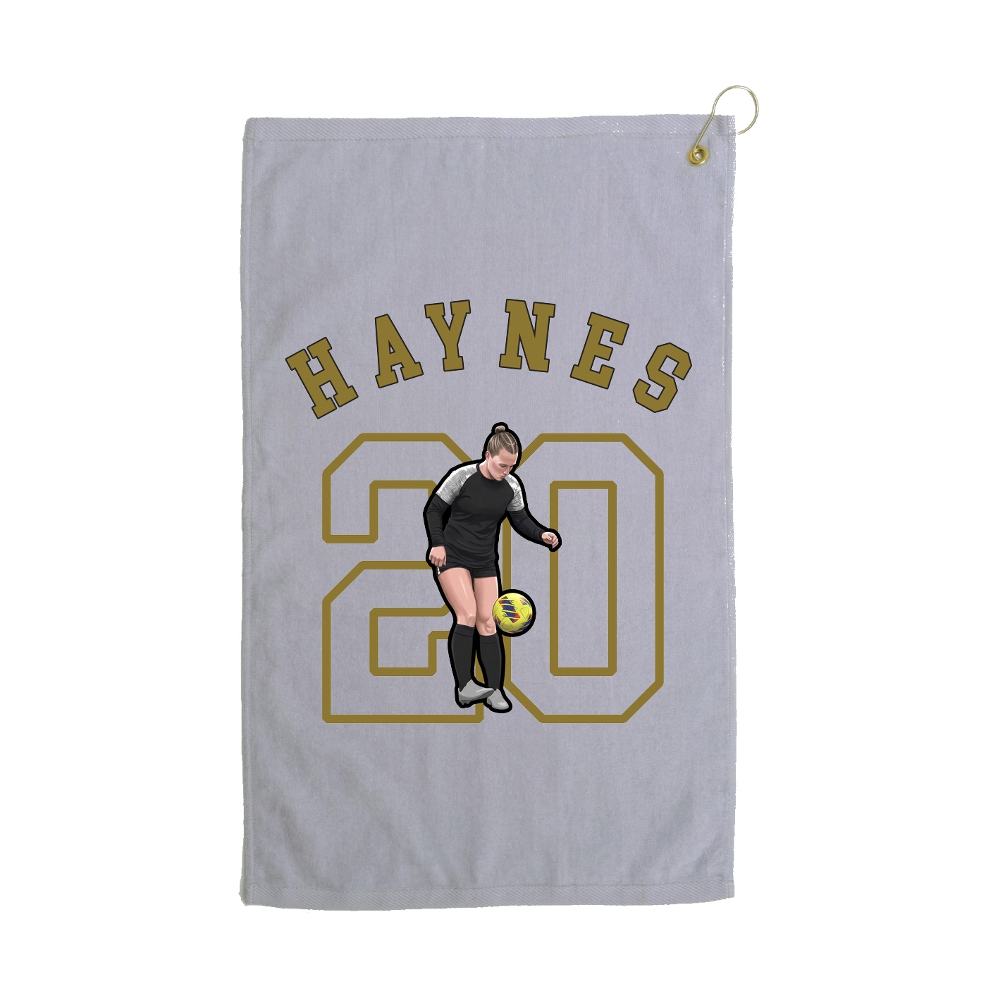 Terry Velour Golf Towel