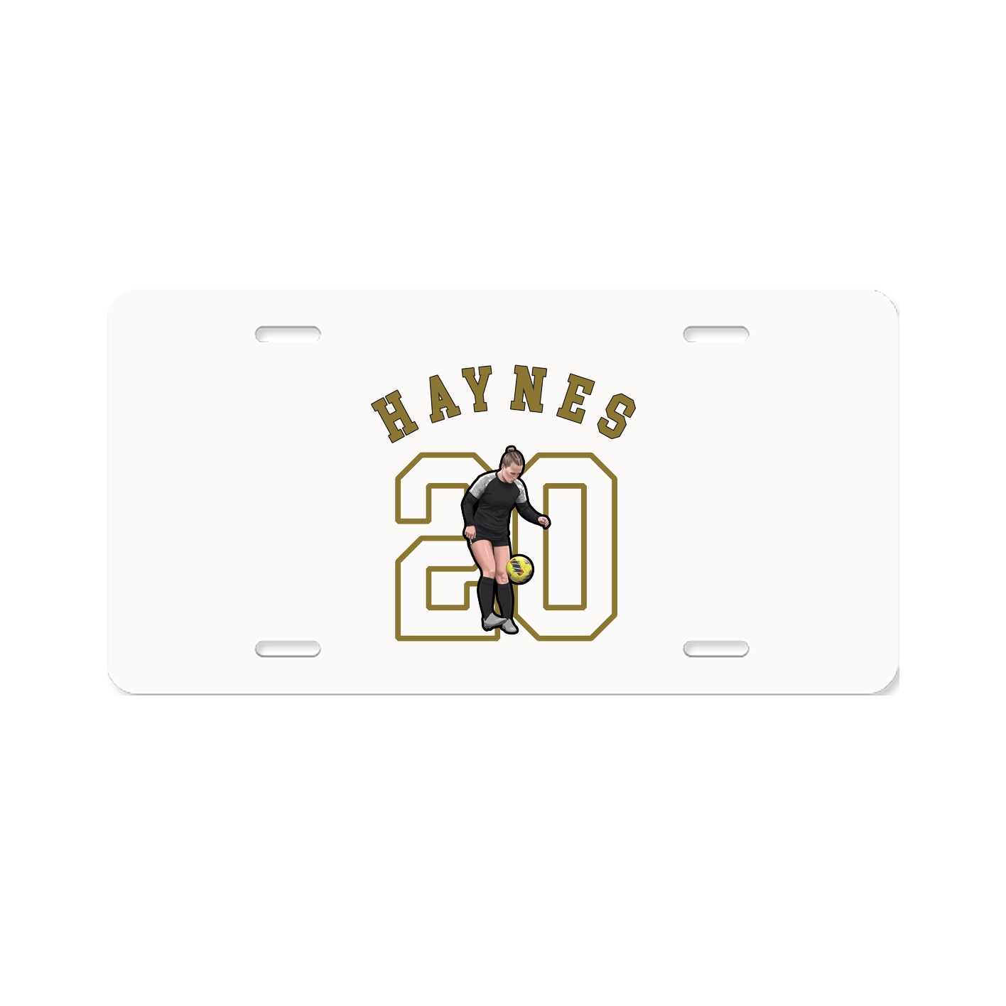 License Plate — Shirsey Arch in Classic