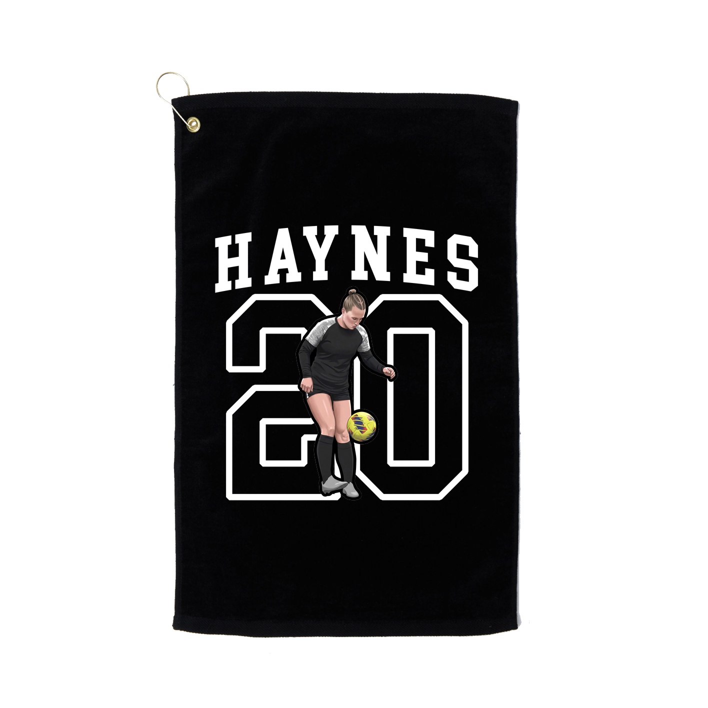 Golf Towel — Shirsey in Black
