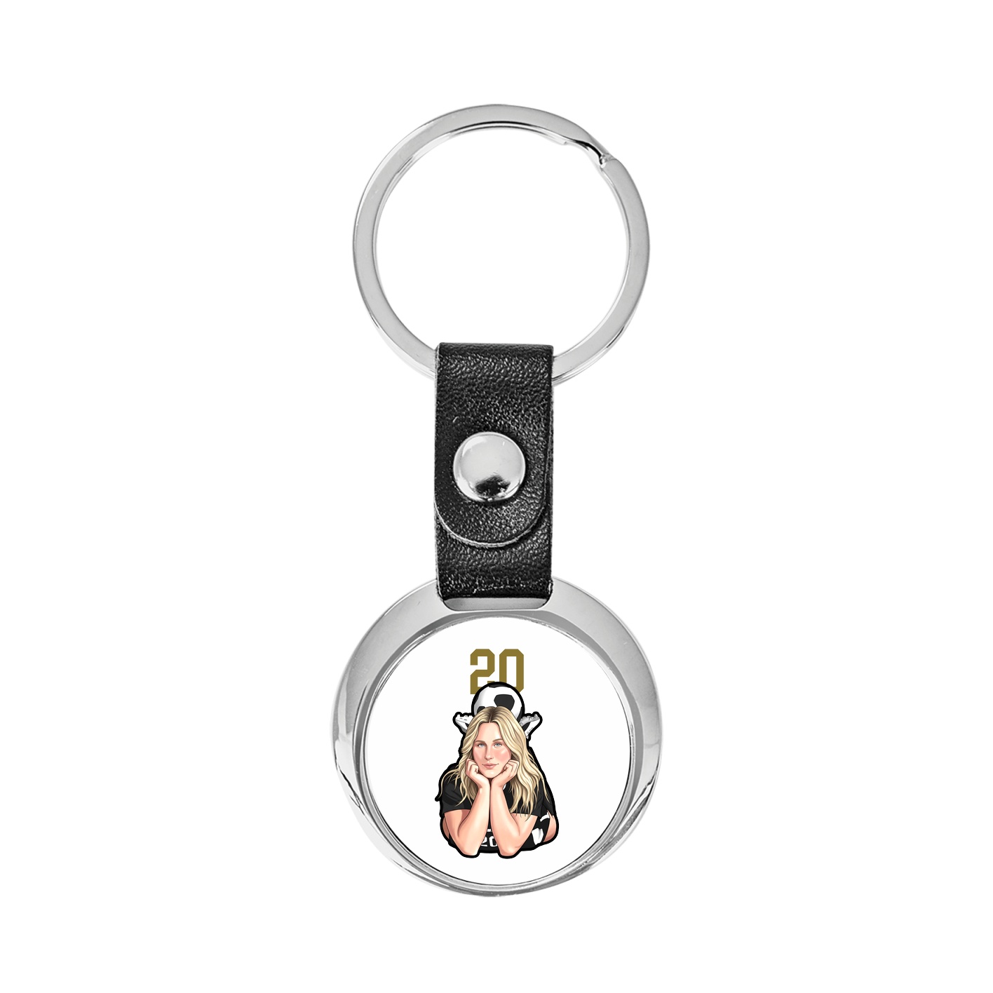 Key Chain — Number Top in Classic