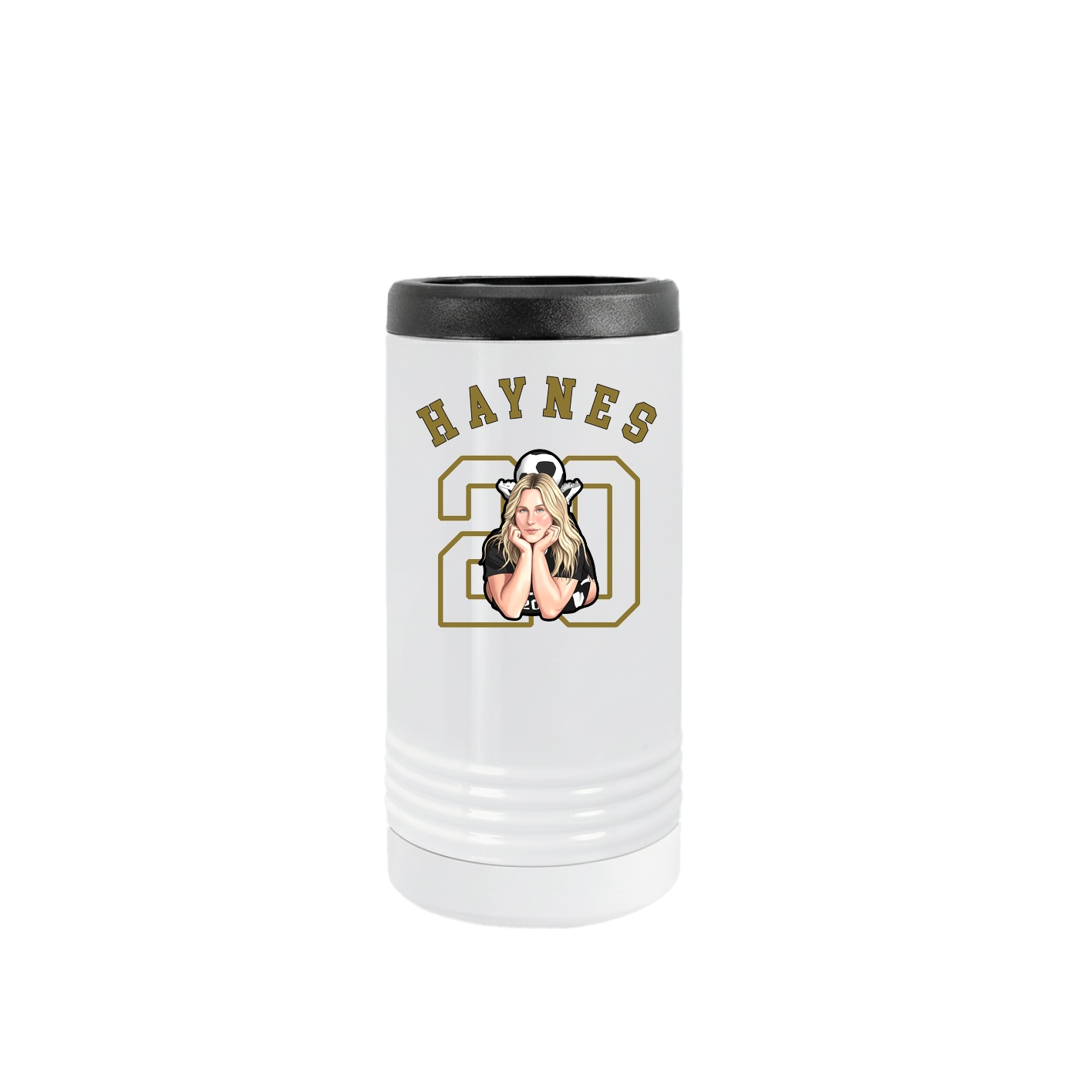 Slim Beverage Holder — Shirsey Arch in White