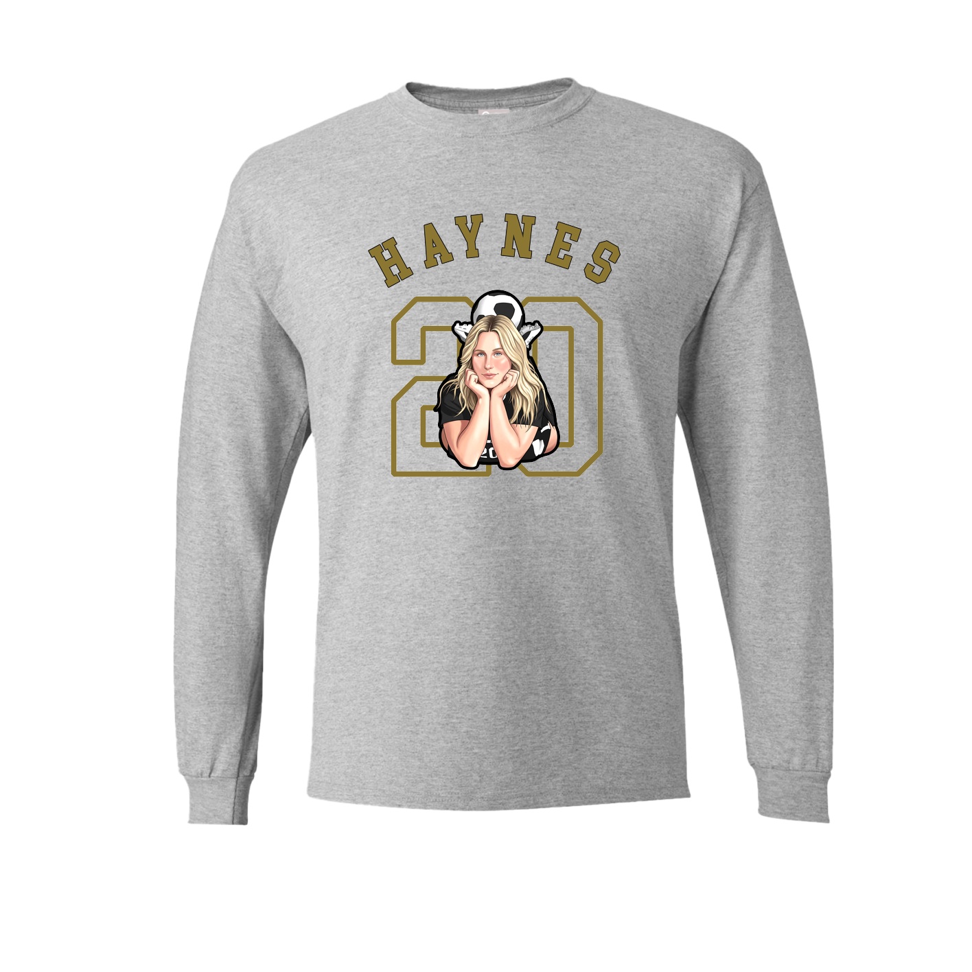 Long Sleeve Tee — Shirsey Arch in Grey