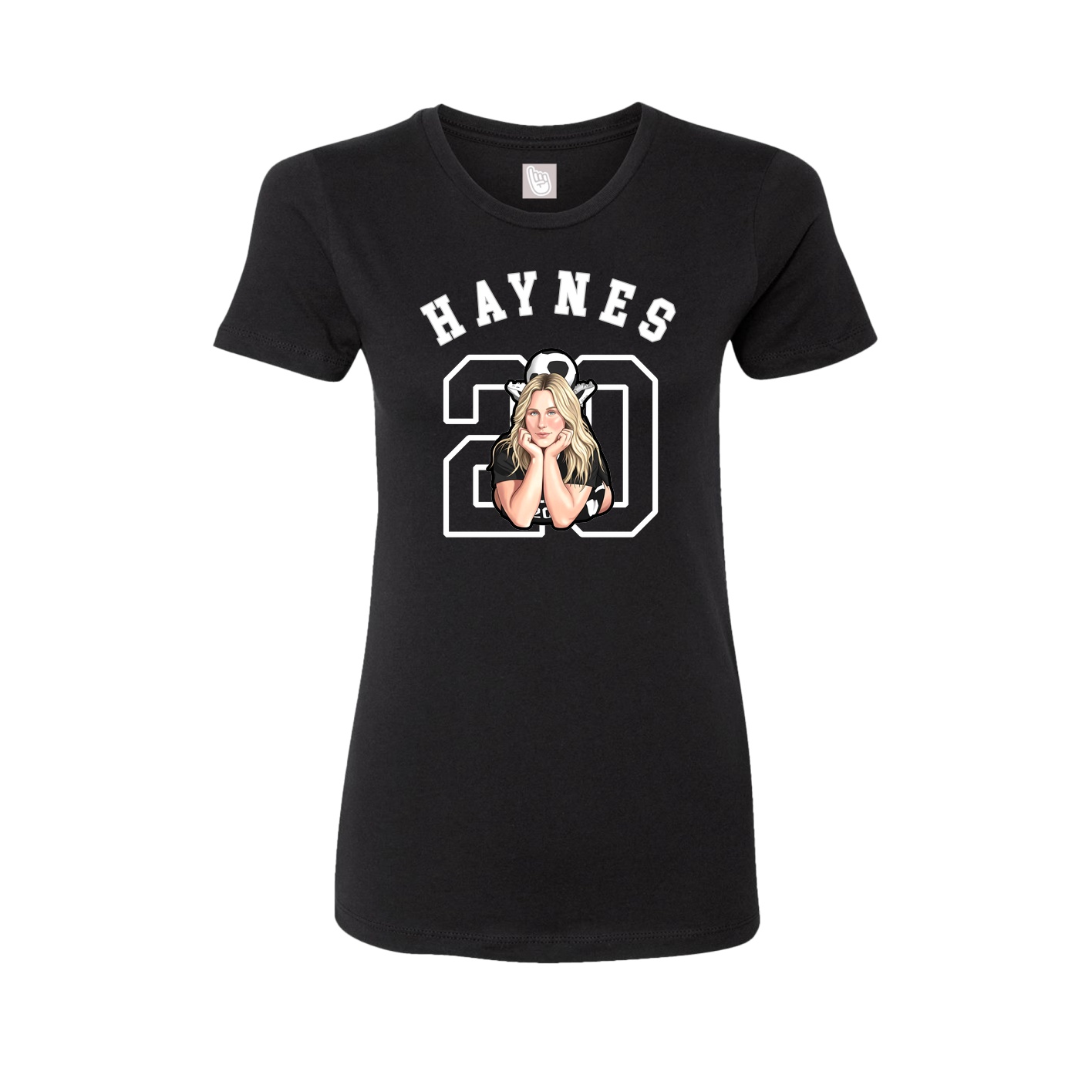 Womens Tee — Shirsey Arch in Black