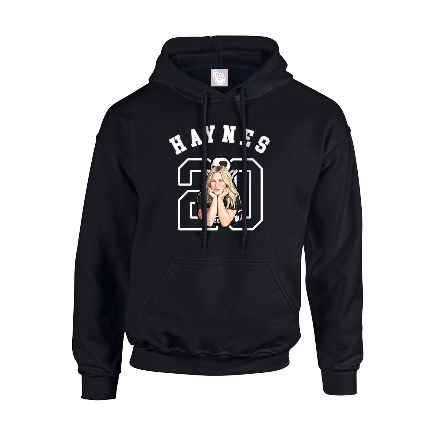 Youth Hoodie — Shirsey Arch in Black
