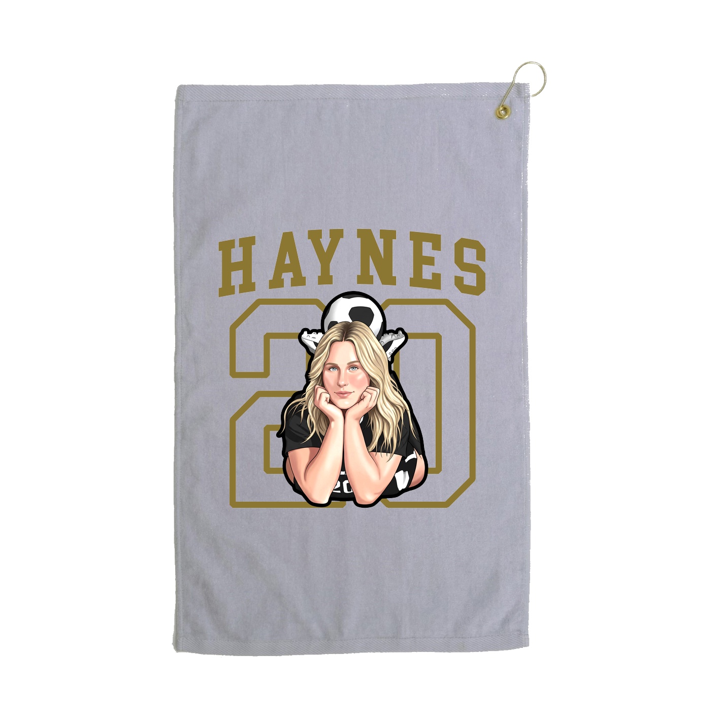 Golf Towel — Shirsey in Grey