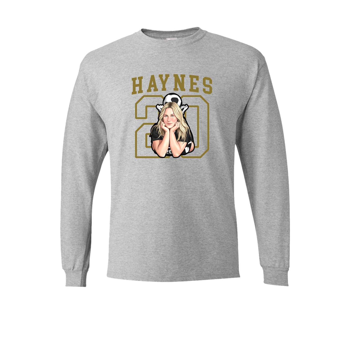 Long Sleeve Tee — Shirsey in Grey
