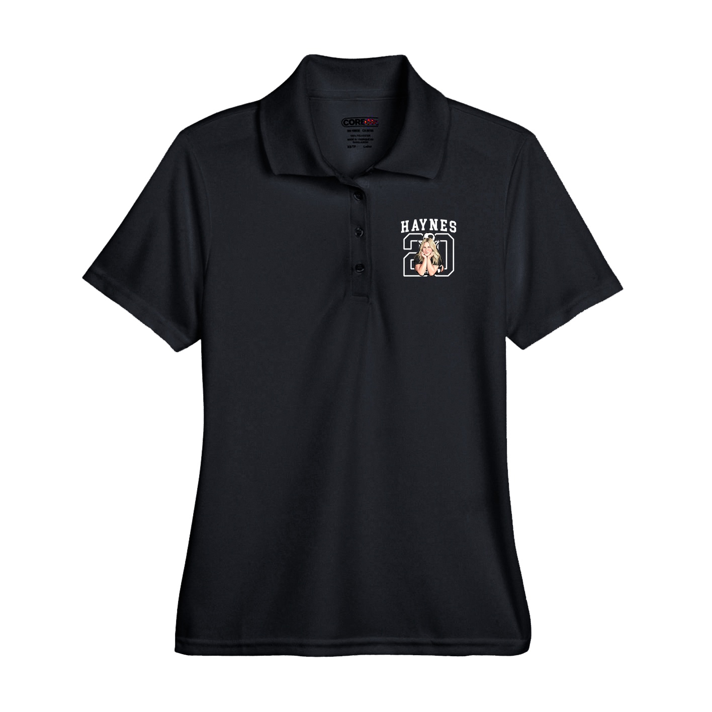 Performance Polo — Shirsey in Black