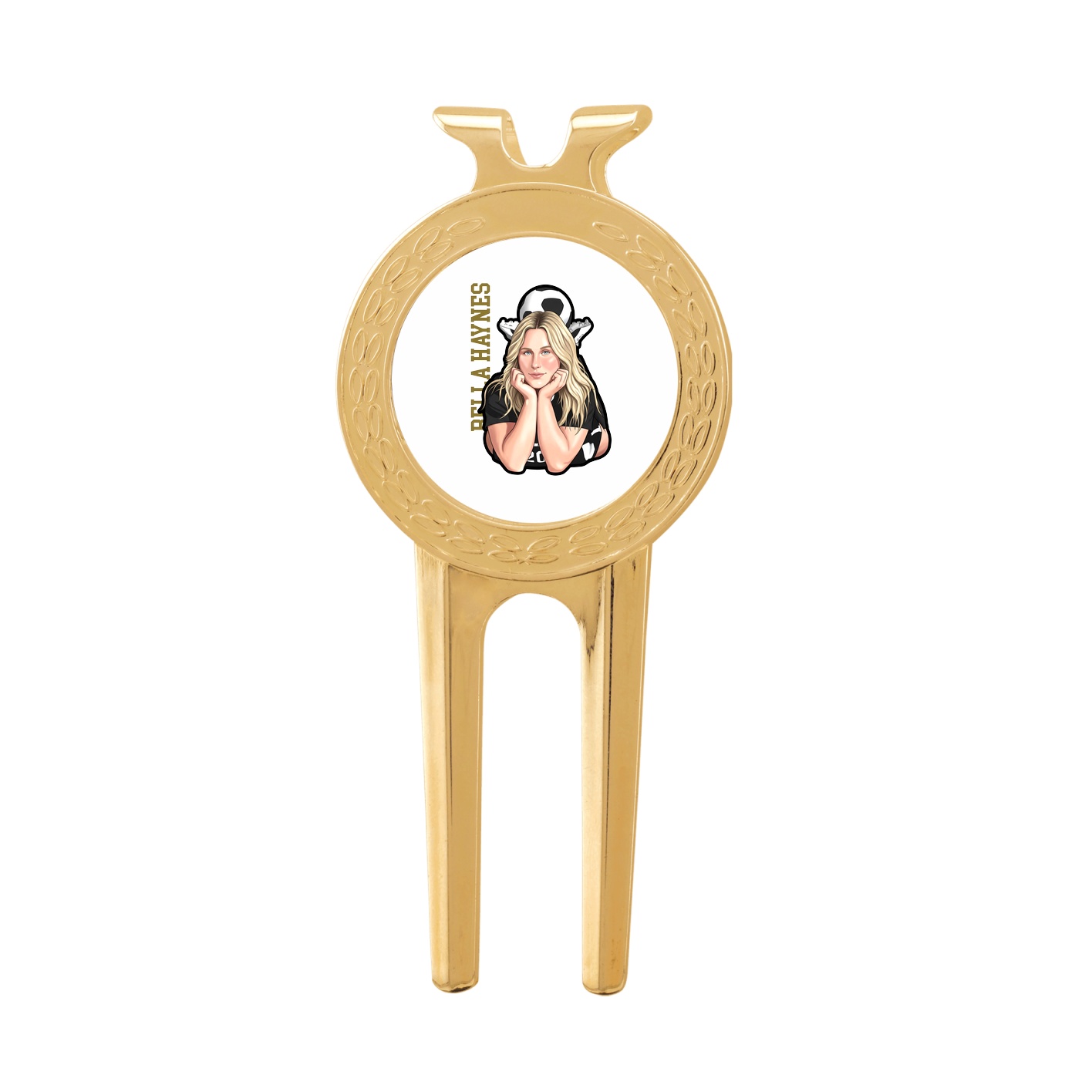 Divot Tool with Ball Marker — Name Vertical in Classic