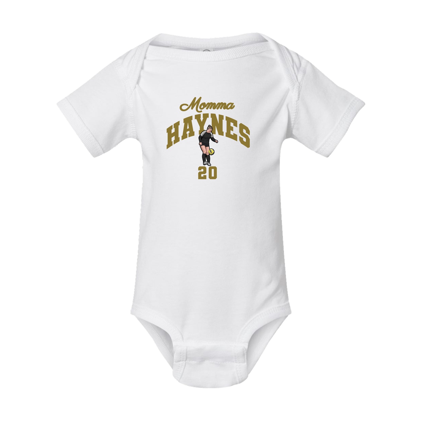 Baby Onesie — Mothers Day Arch in White