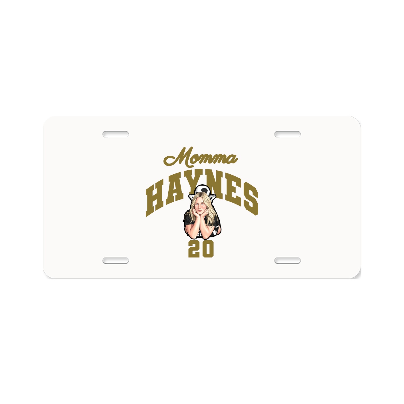 License Plate — Mothers Day Arch in Classic