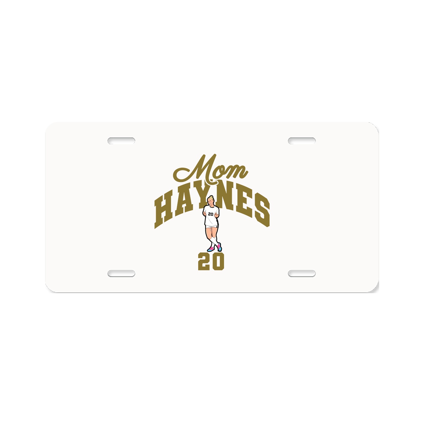 License Plate — Mothers Day Arch in Classic