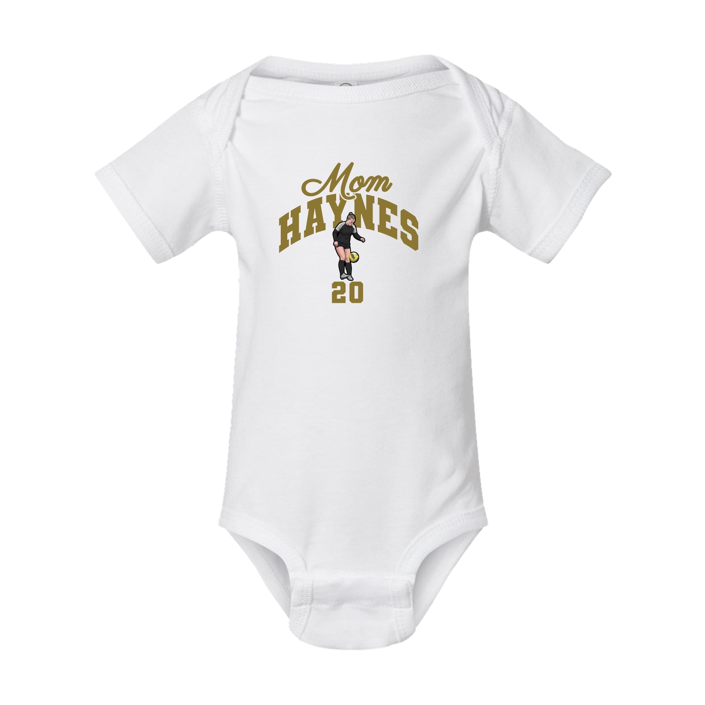 Baby Onesie — Mothers Day Arch in White