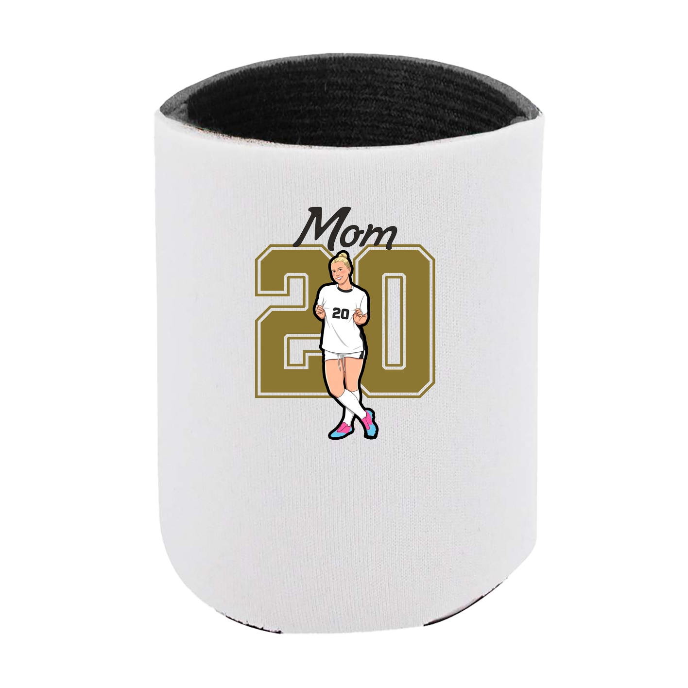 Can Holder — Mothers Day Shirsey in White