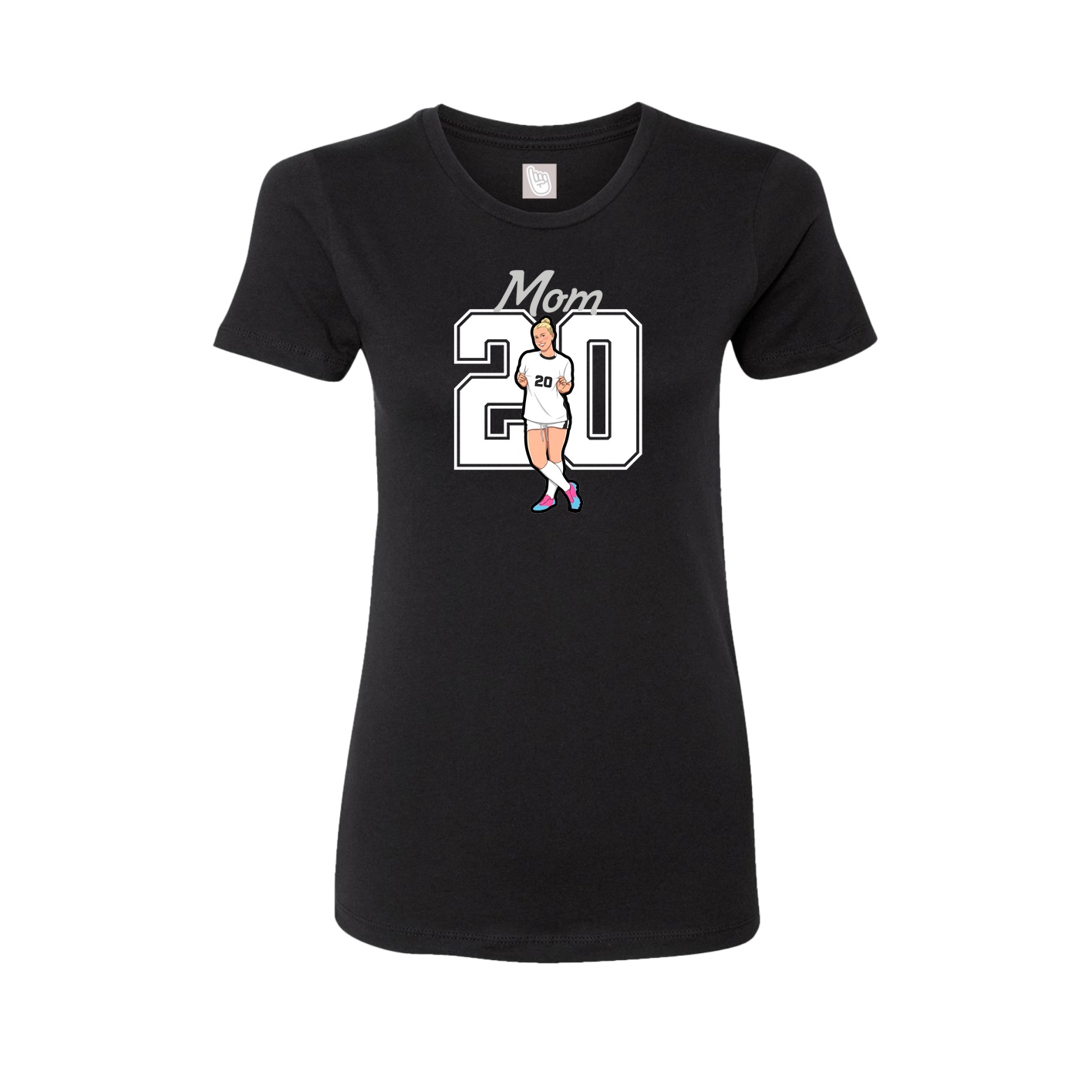Womens Tee — Mothers Day Shirsey in Black