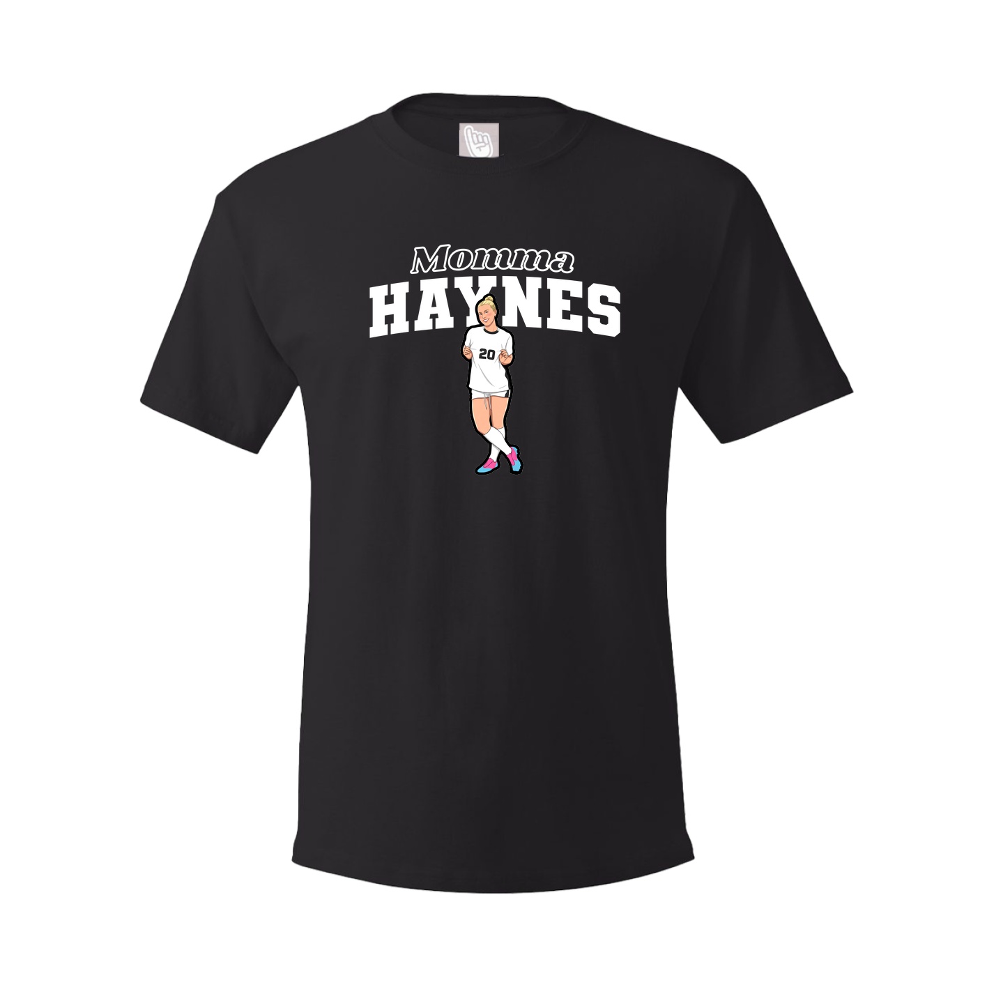 Youth Tee — Mothers Day Block in Black