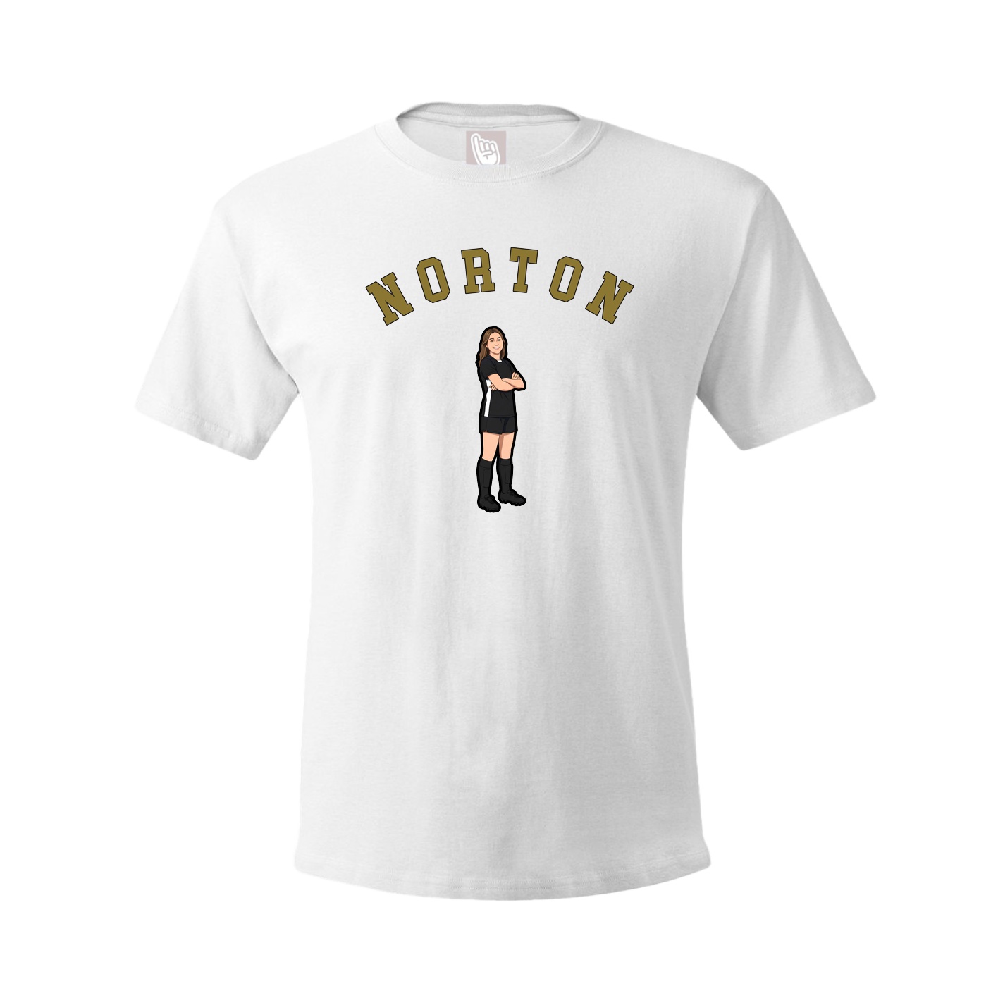 Tee — Shirsey Arch in White