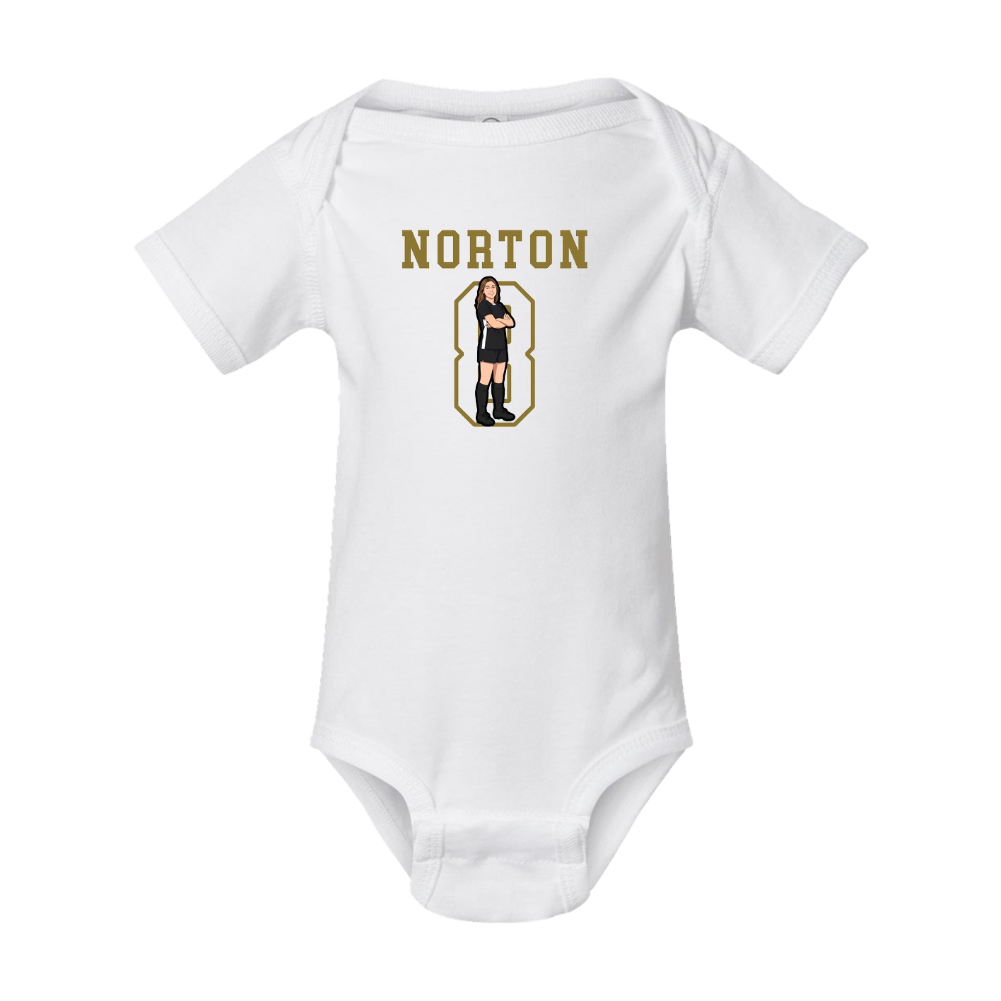 Baby Onesie — Shirsey in White