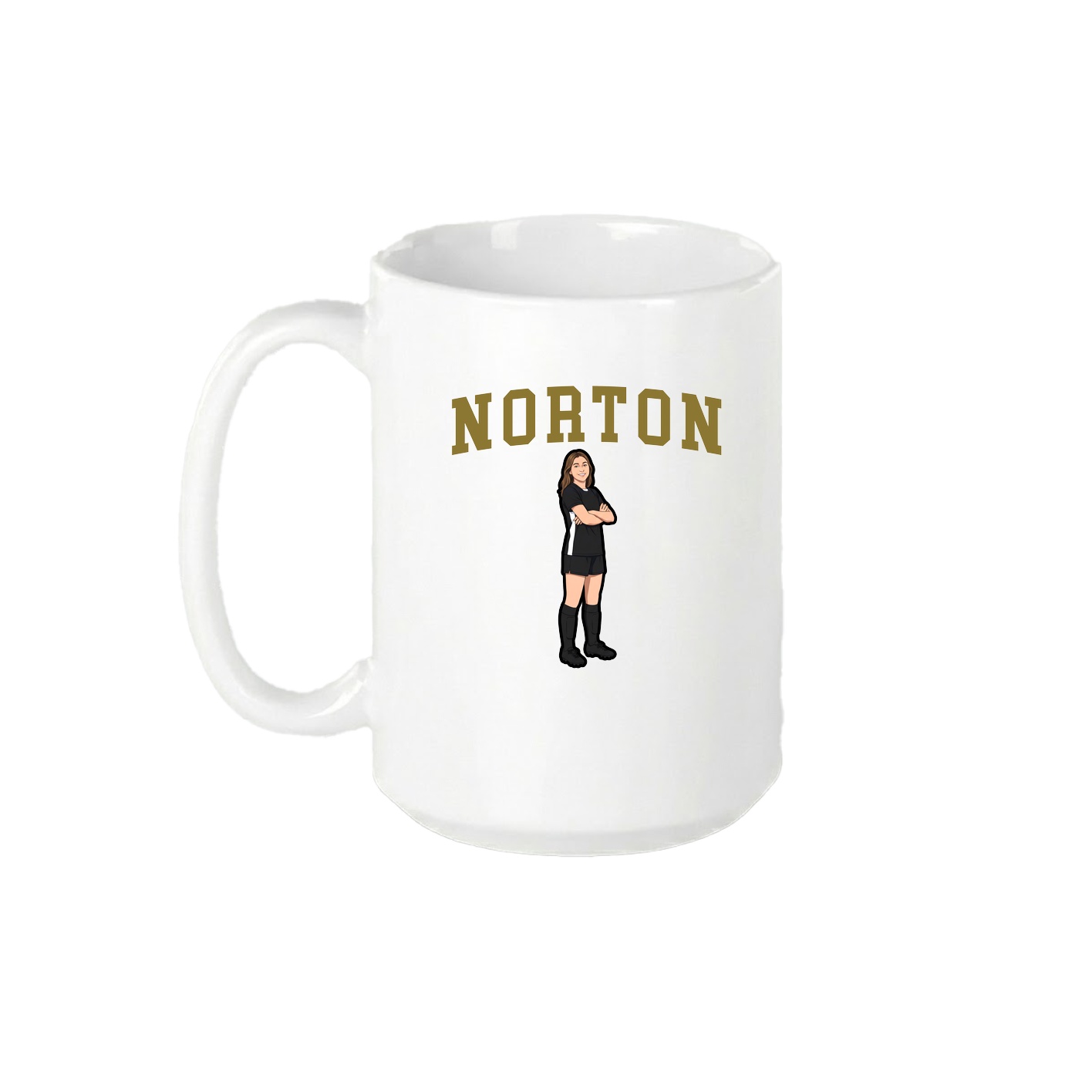 15oz Coffee Mug — Shirsey in White