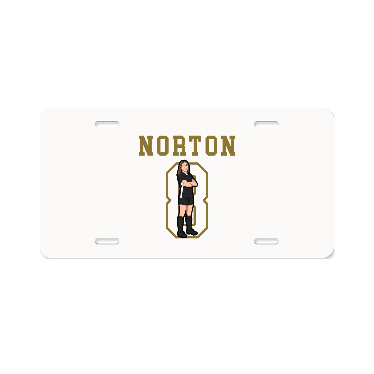 License Plate — Shirsey in Classic