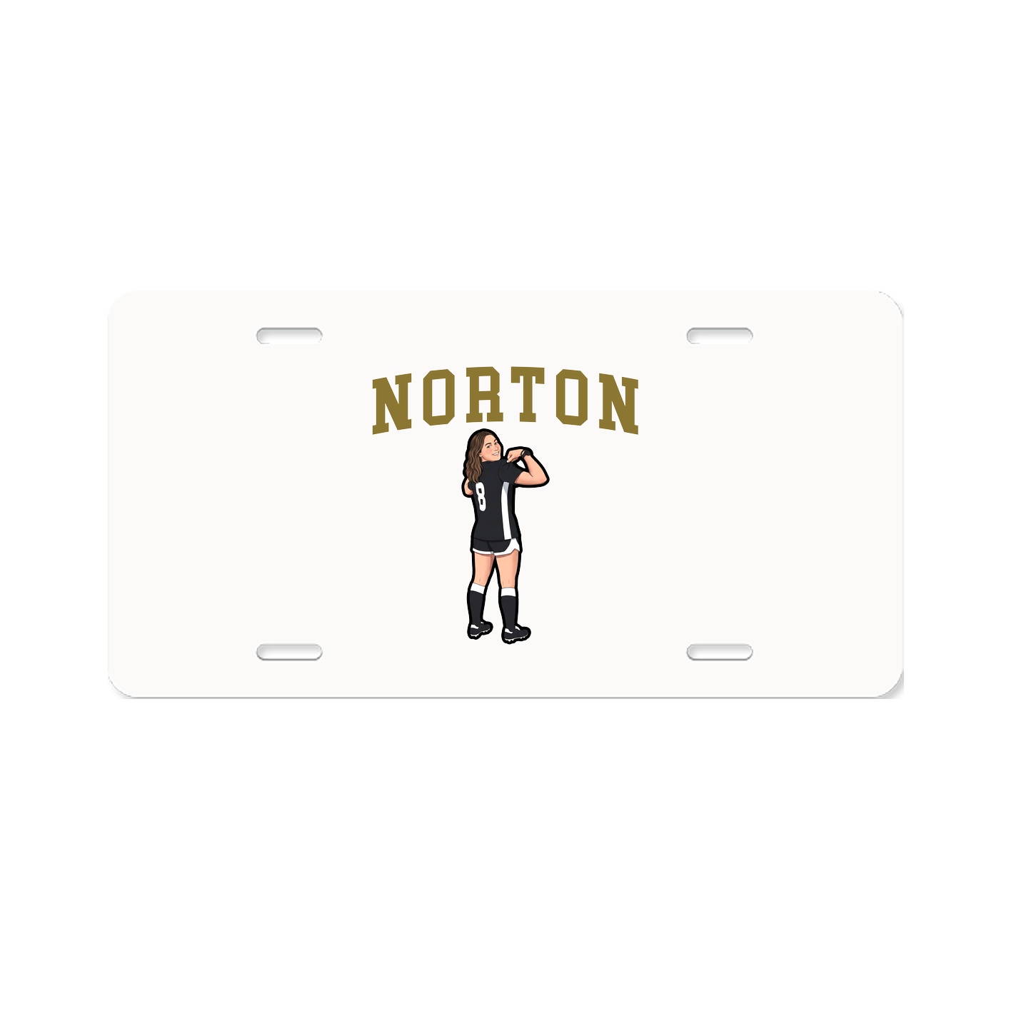 License Plate — Shirsey in Classic