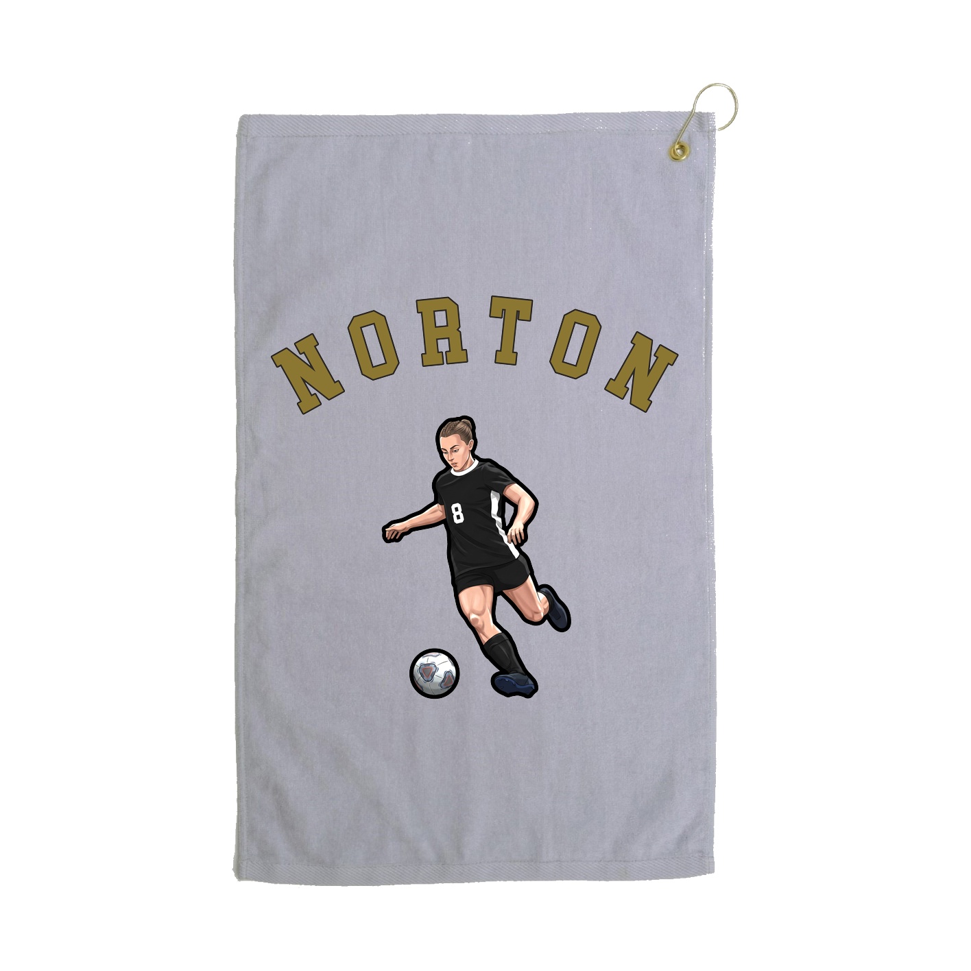 Golf Towel — Shirsey Arch in Grey
