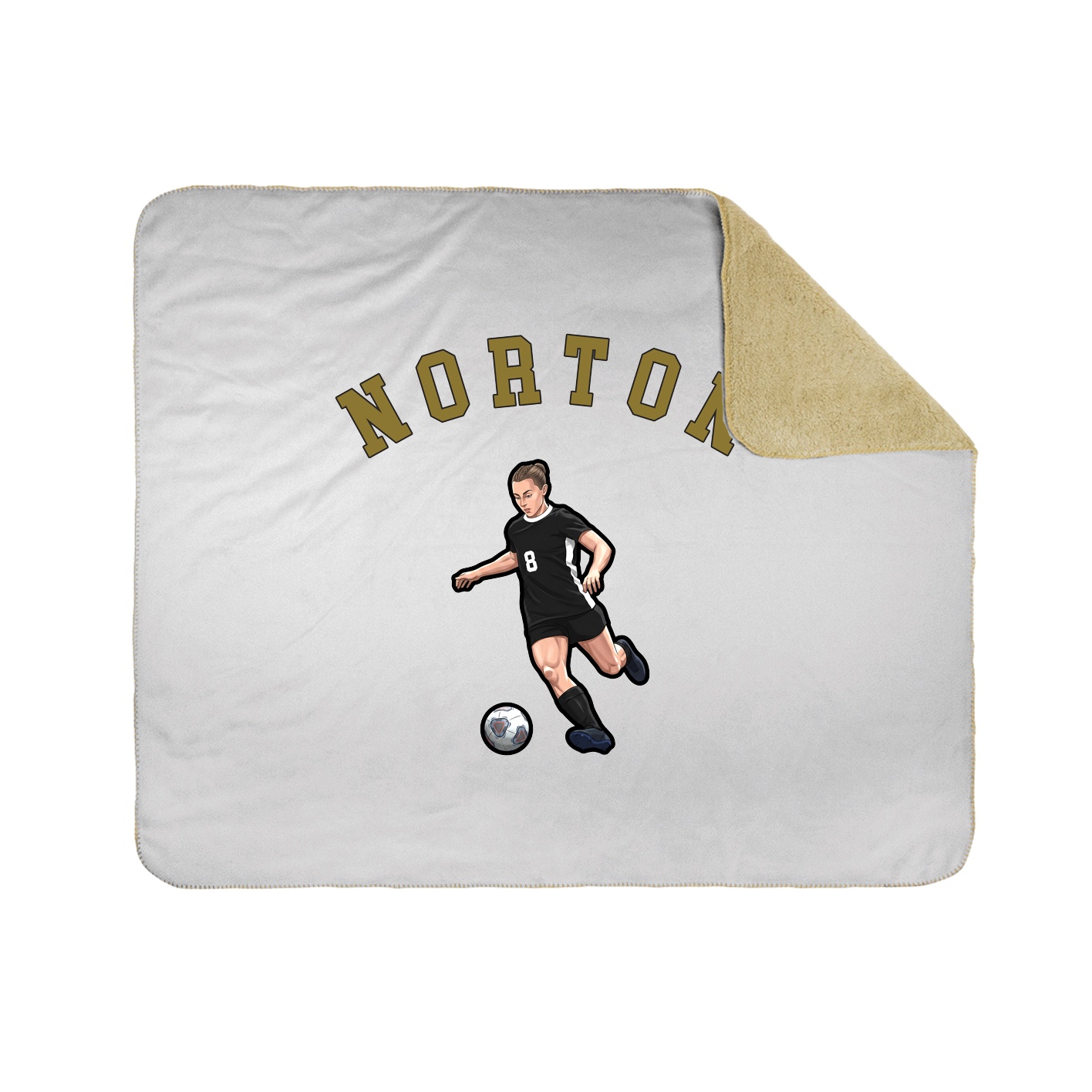 Throw Blanket — Shirsey Arch in White