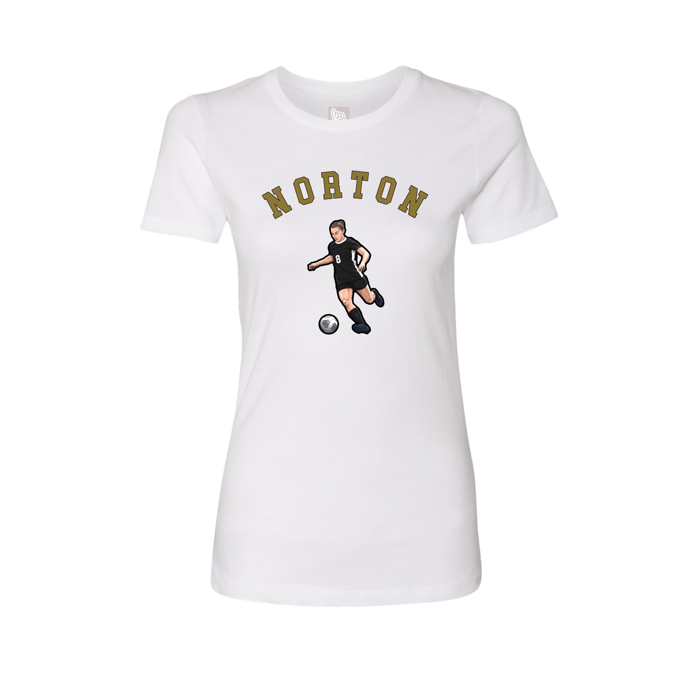 Womens Tee — Shirsey Arch in White