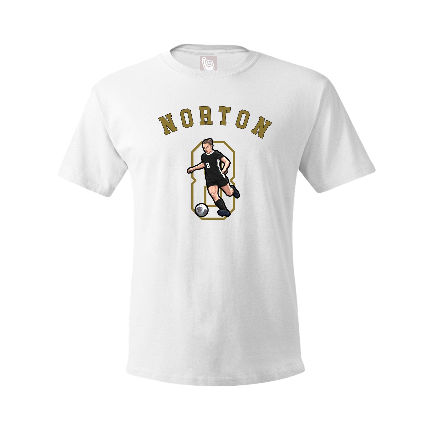 Youth Tee — Shirsey Arch in White