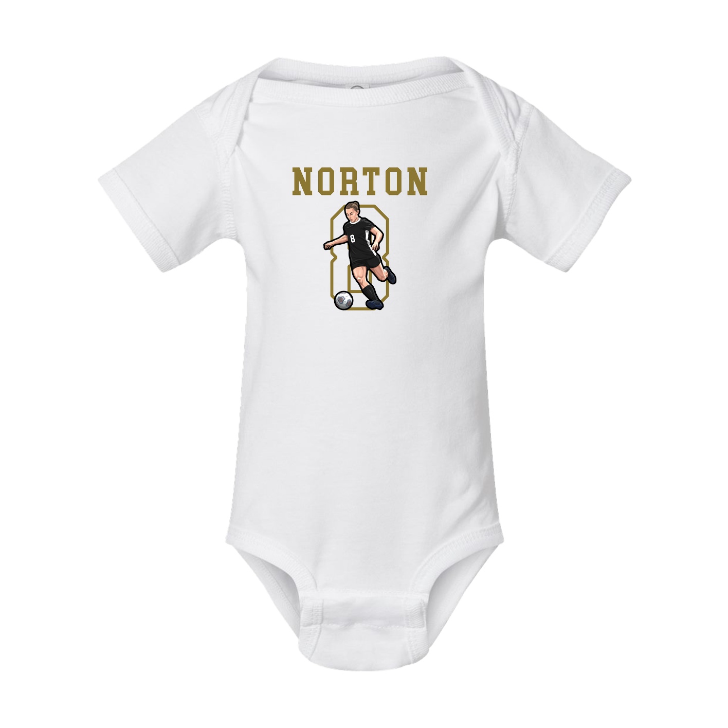 Baby Onesie — Shirsey in White