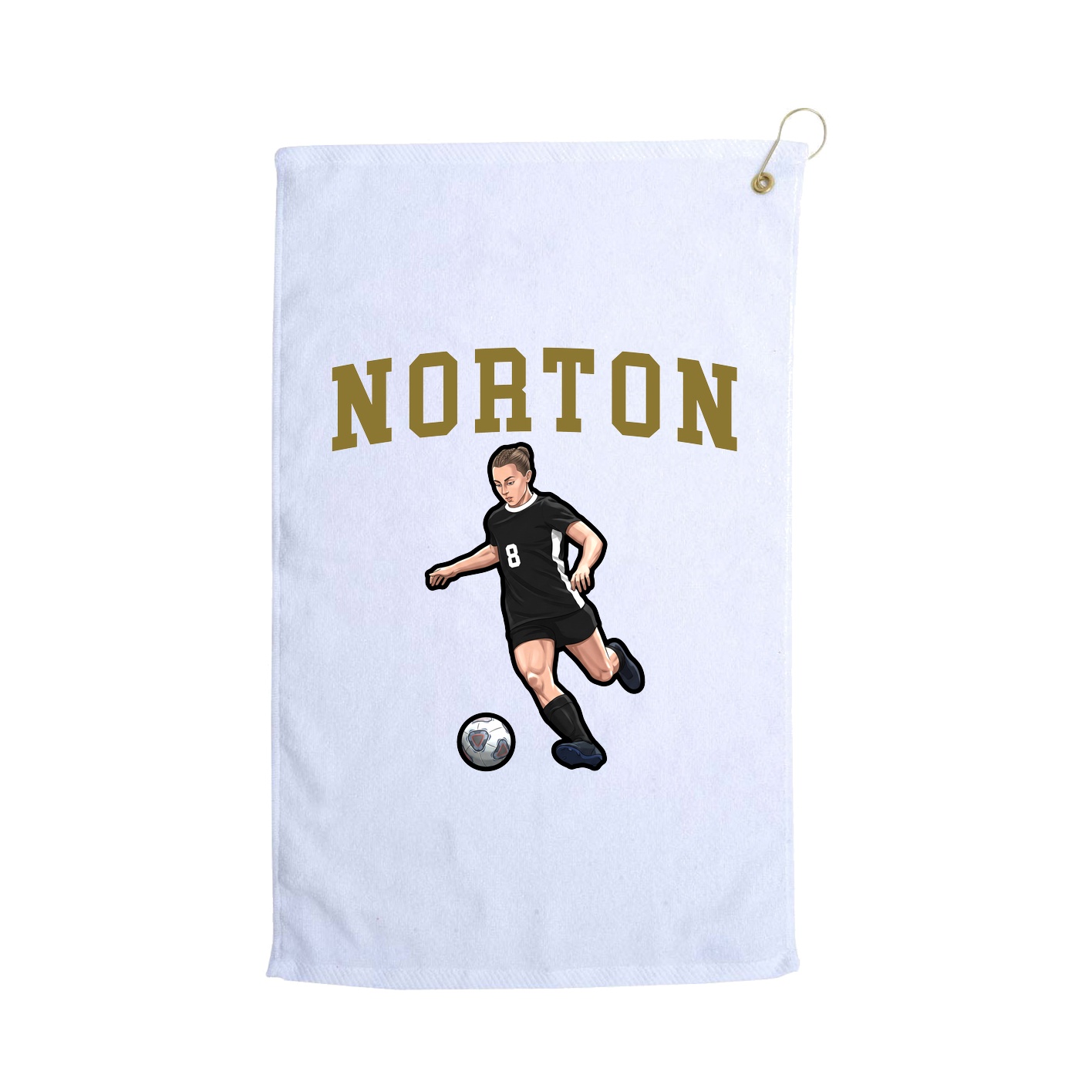 Golf Towel — Shirsey in White