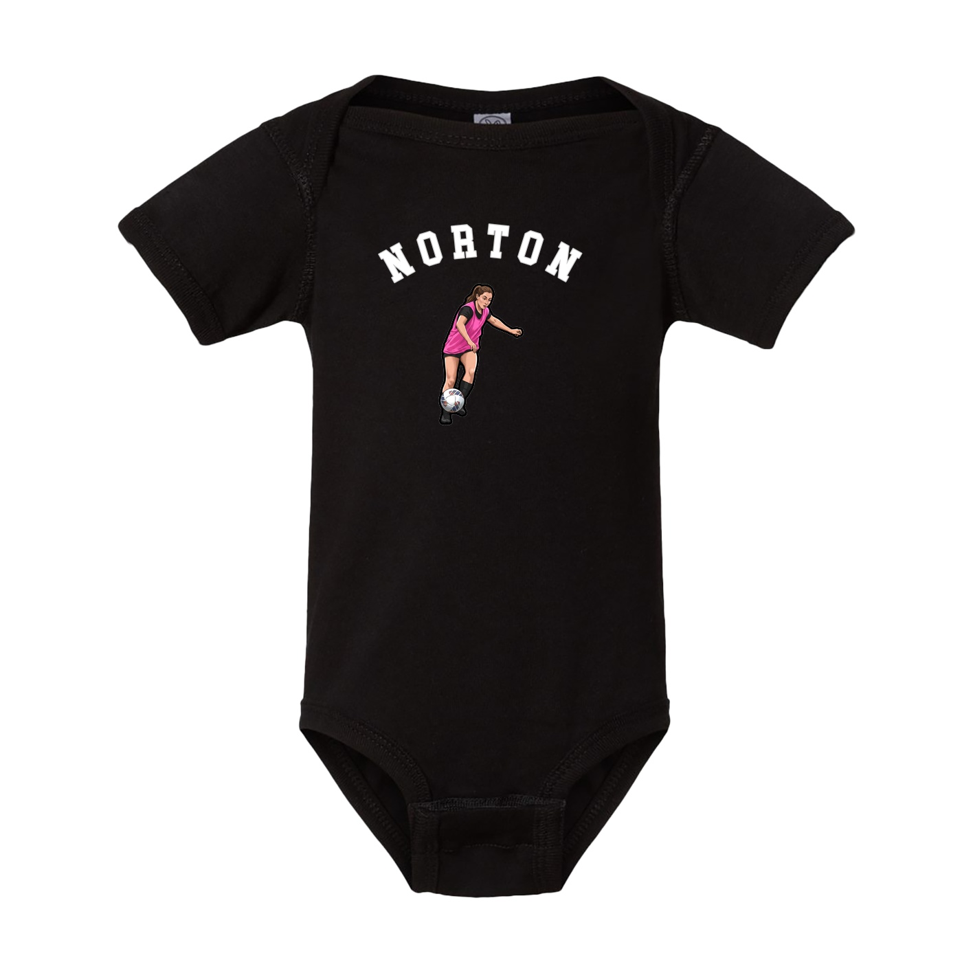 Baby Onesie — Shirsey Arch in Black