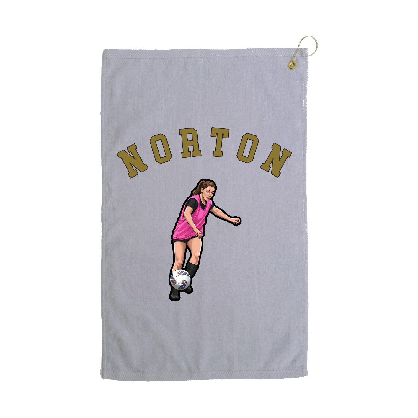Golf Towel — Shirsey Arch in Grey