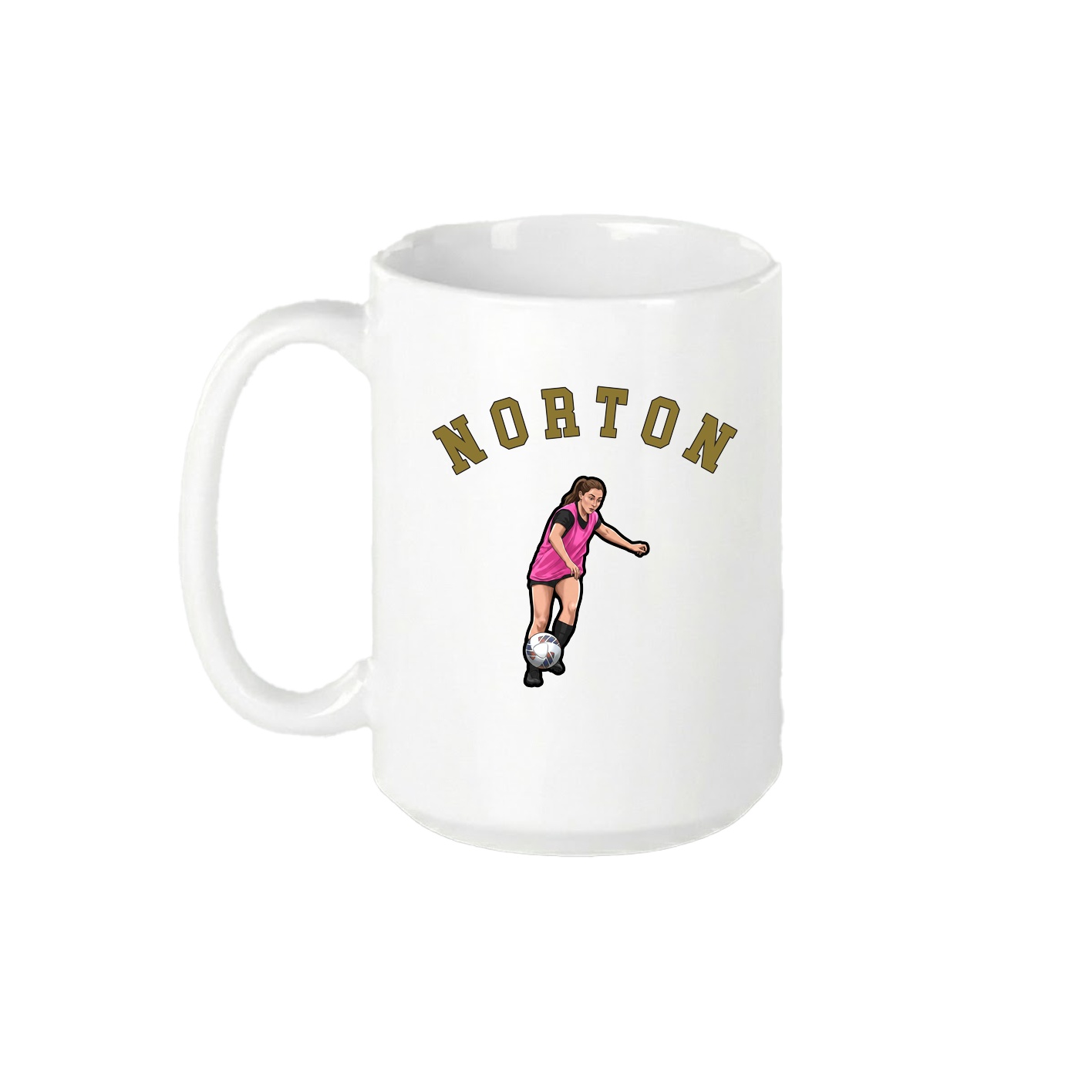 15oz Coffee Mug — Shirsey Arch in White