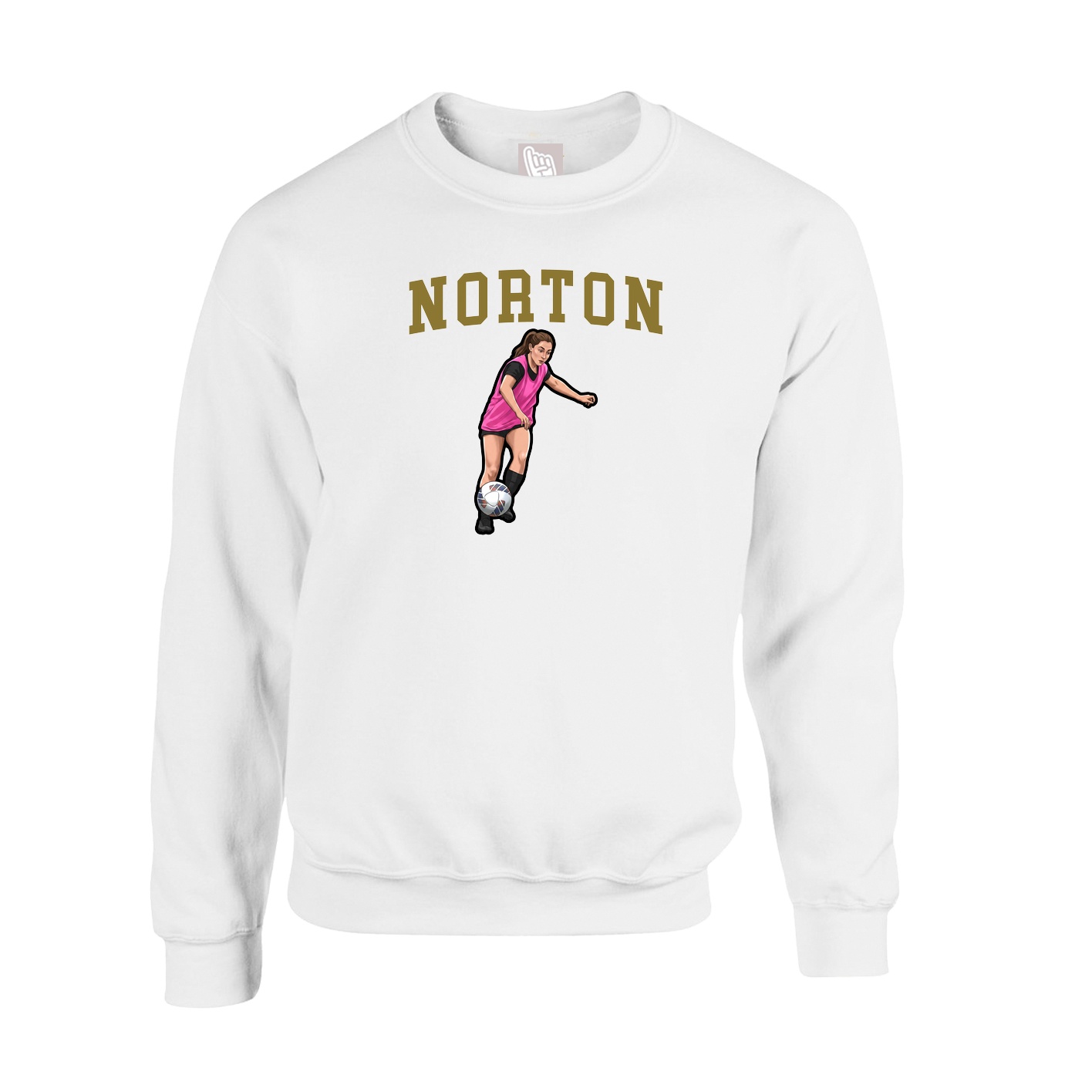 Fleece Crew — Shirsey in White