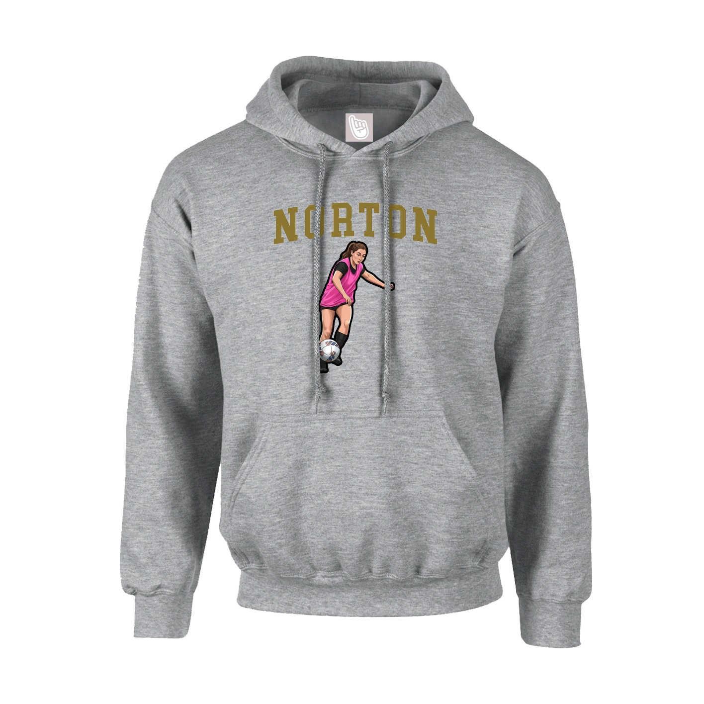 Youth Hoodie — Shirsey in Grey