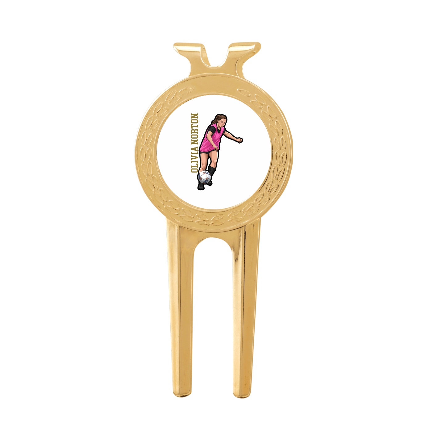 Divot Tool with Ball Marker — Name Vertical in Classic