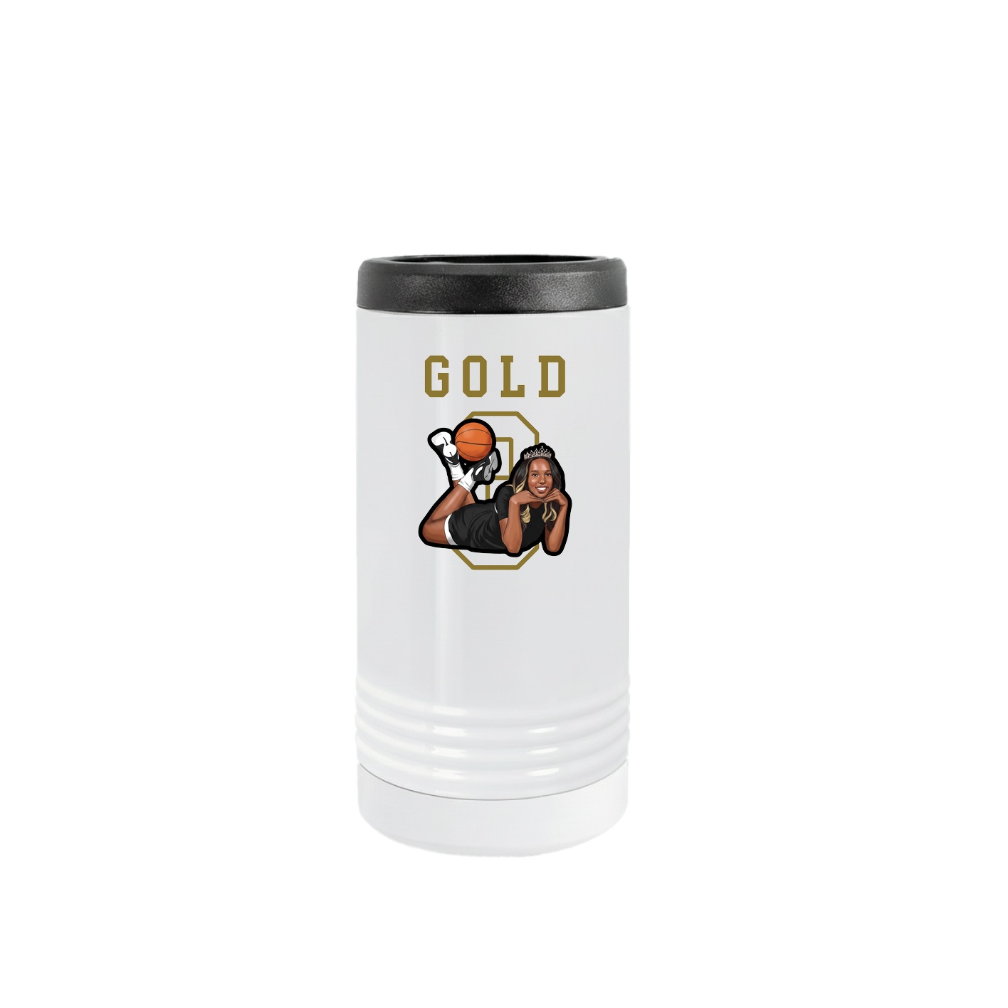 Slim Beverage Holder — Shirsey in White