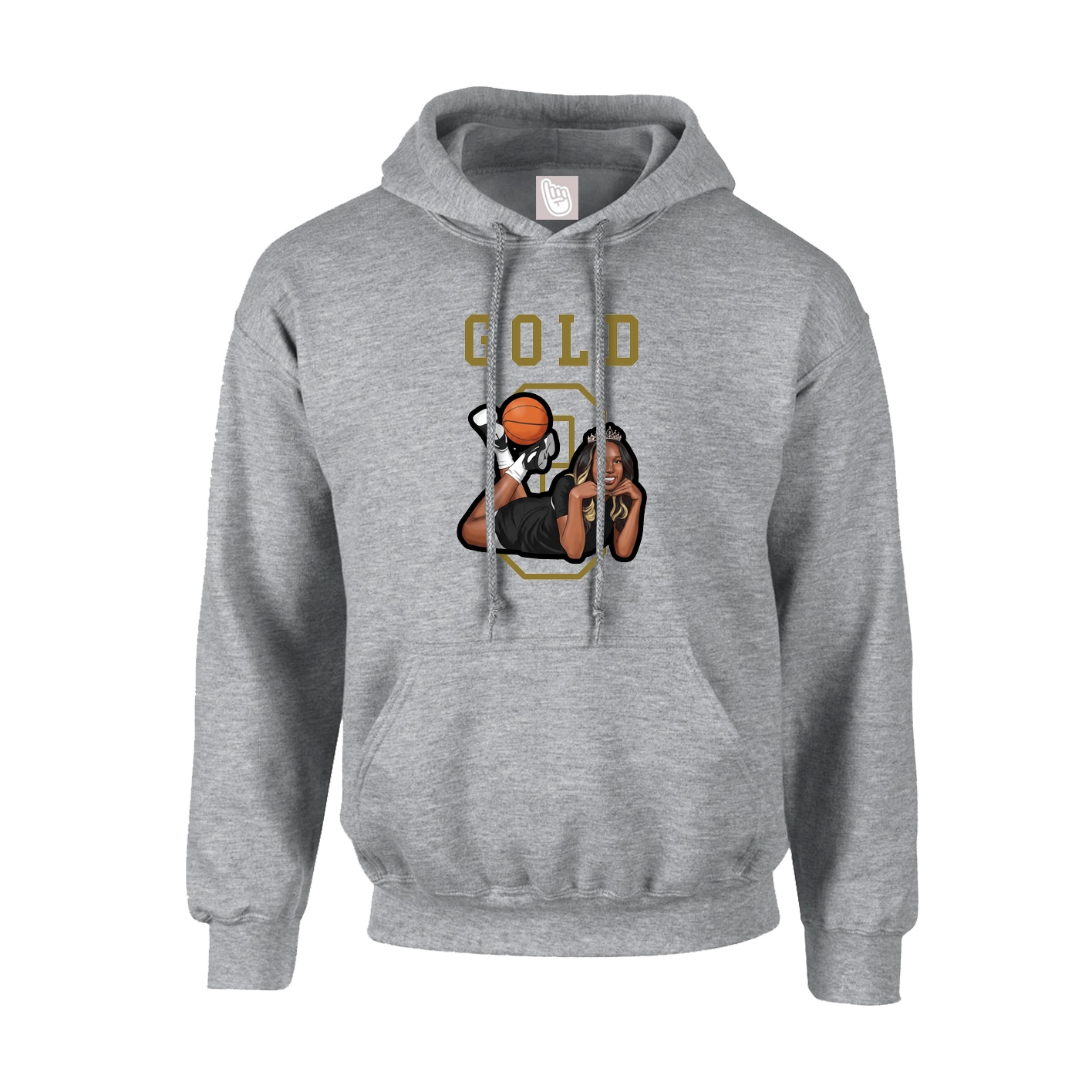 Hoodie — Shirsey in Grey