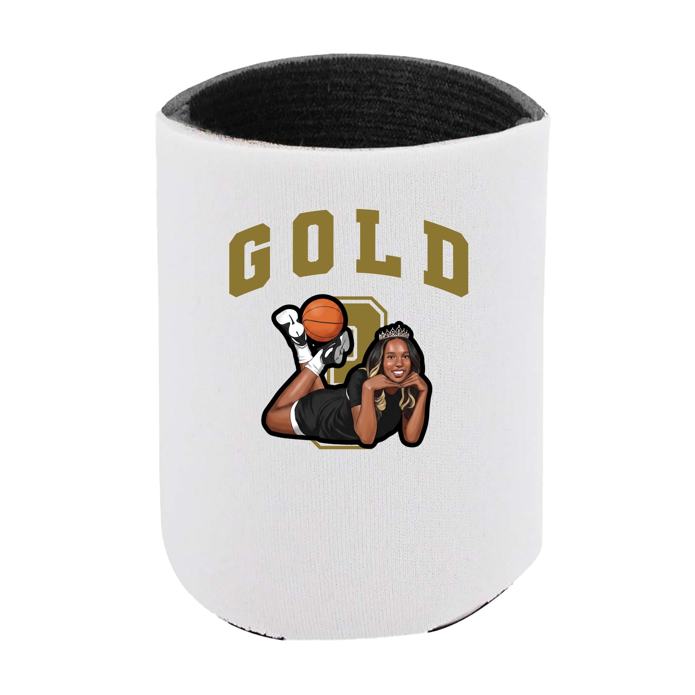 Can Holder — Number in White
