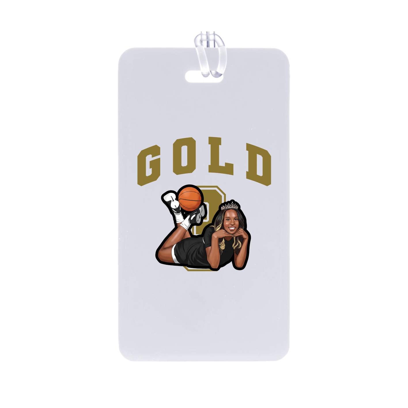Bag Tag — Number in Classic