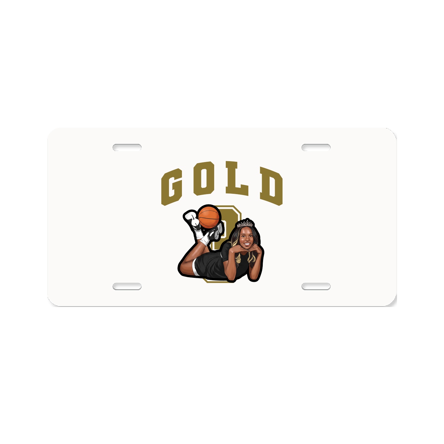 License Plate — Number in Classic