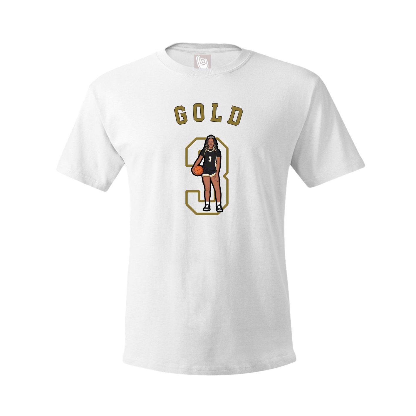 Youth Tee — Shirsey Arch in White
