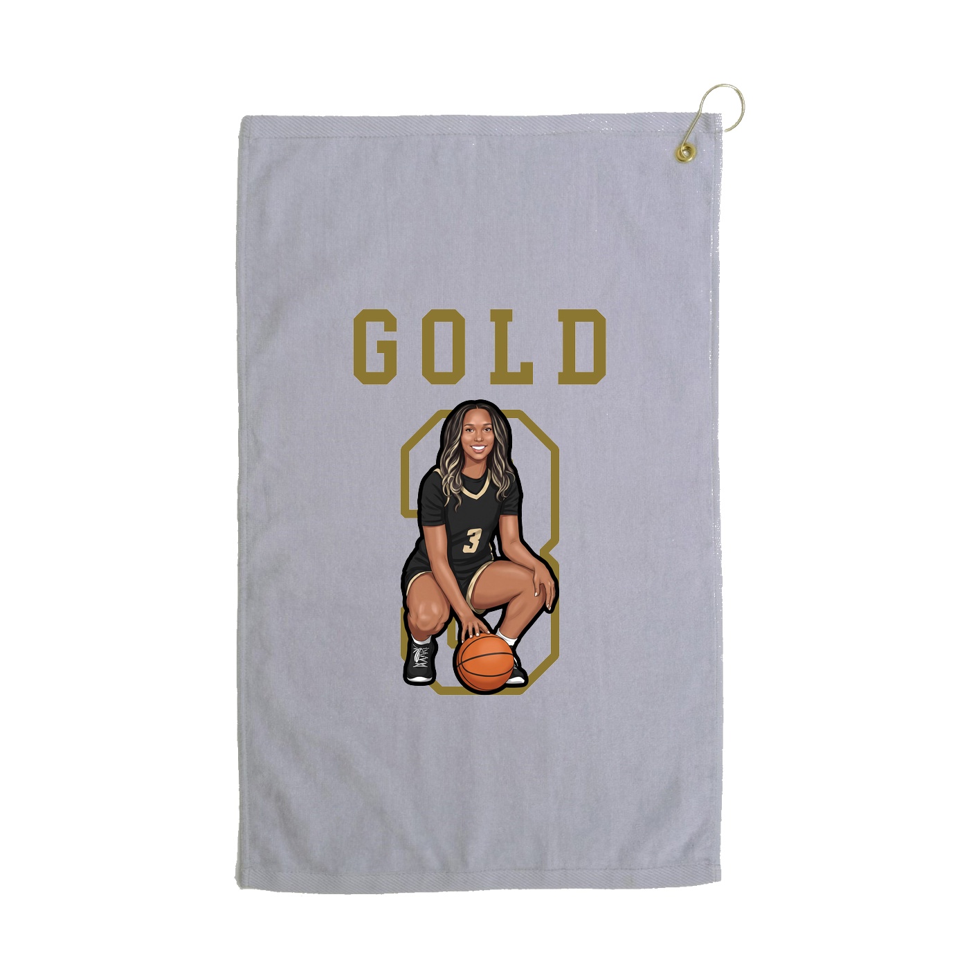 Golf Towel — Shirsey in Grey