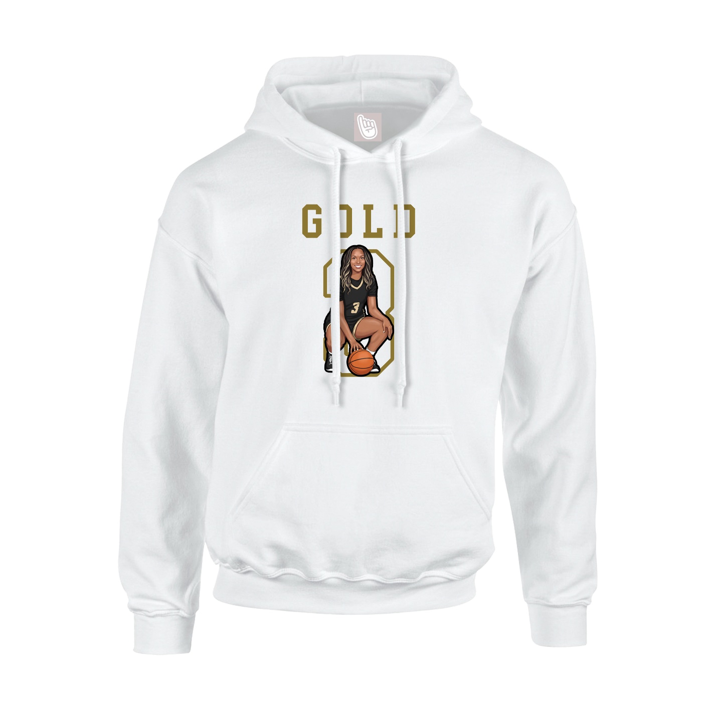 Youth Hoodie — Shirsey in White
