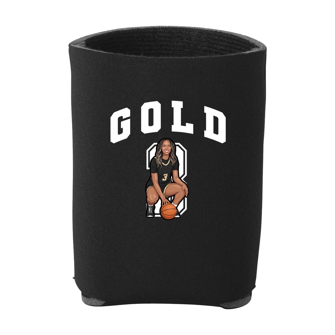 Can Holder — Number in Black