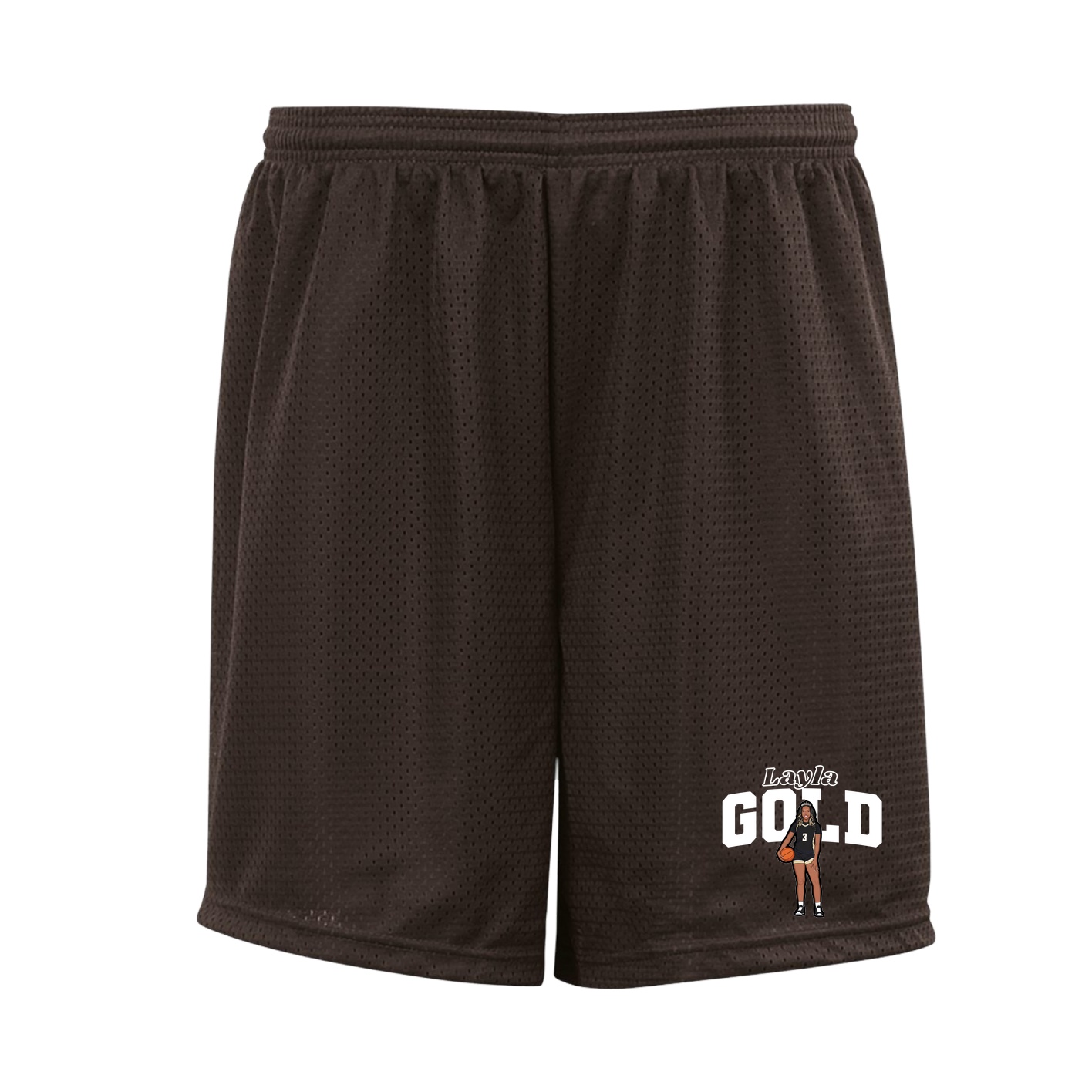 Shorts — Name Arch in Brown