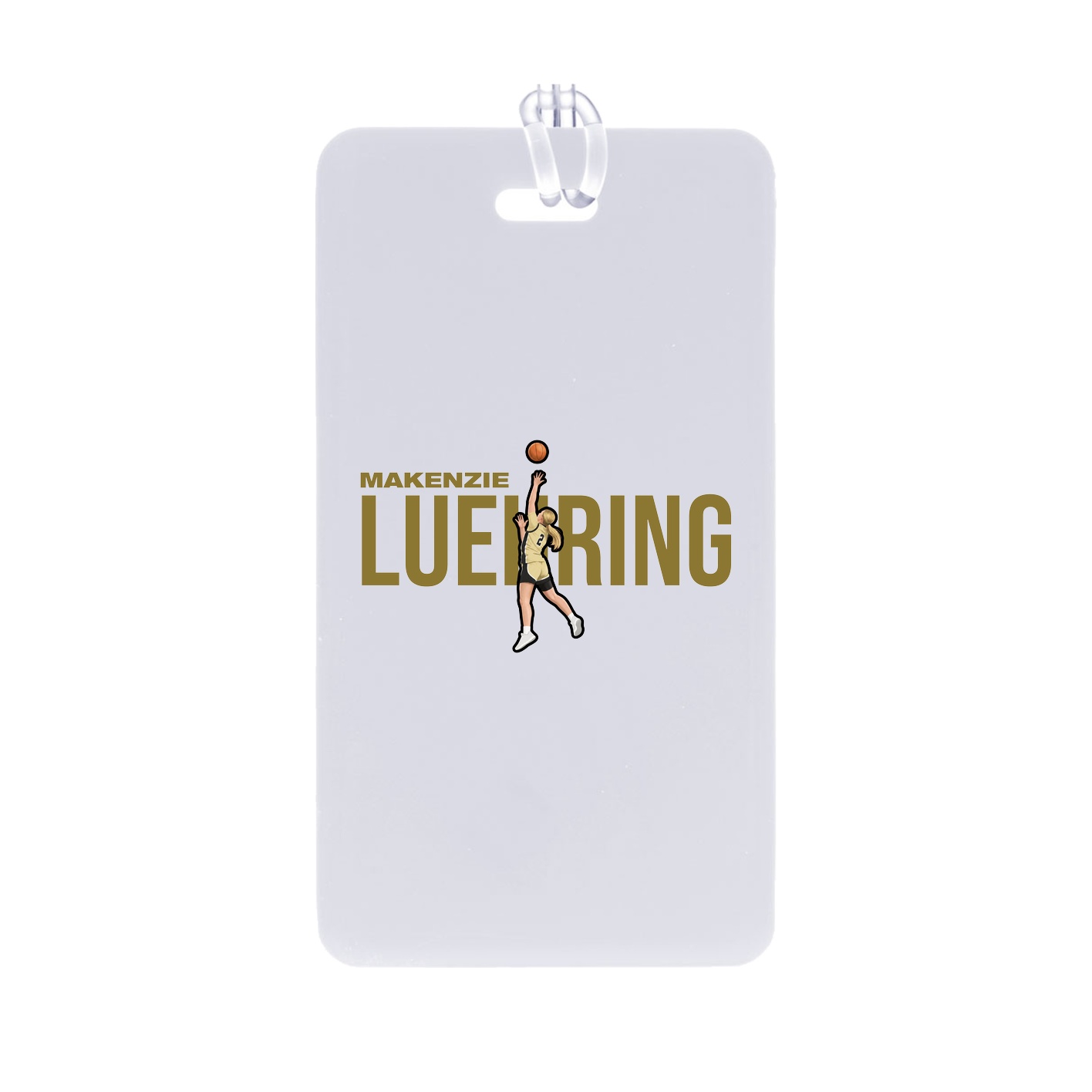 Bag Tag — Player Name in Classic