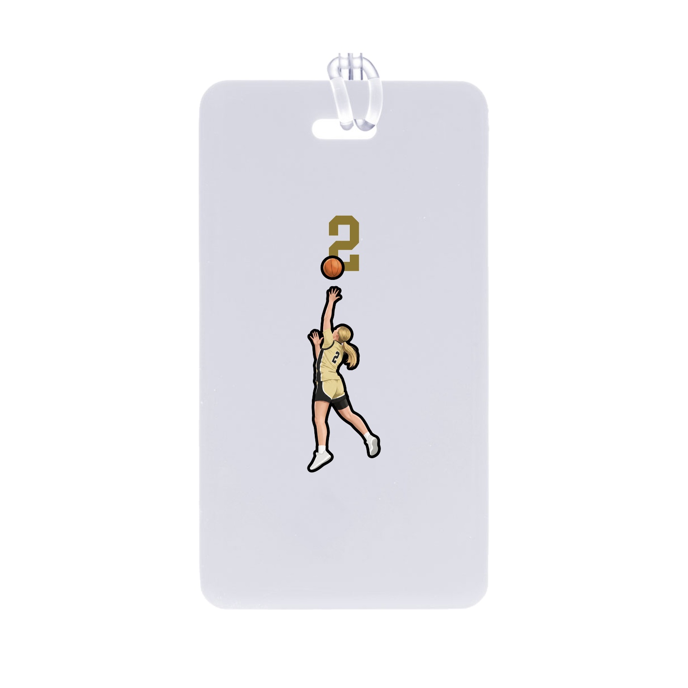 Bag Tag — Number Top in Classic