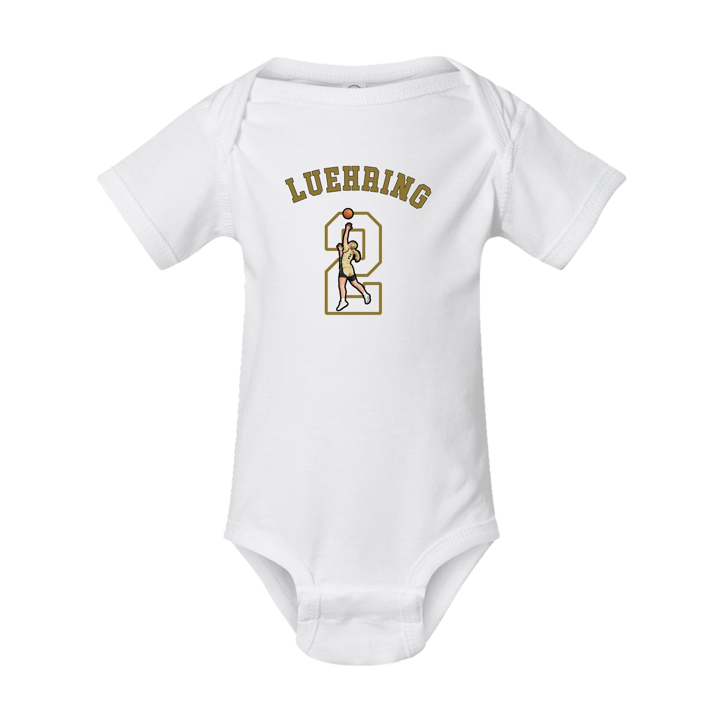 Baby Onesie — Shirsey Arch in White
